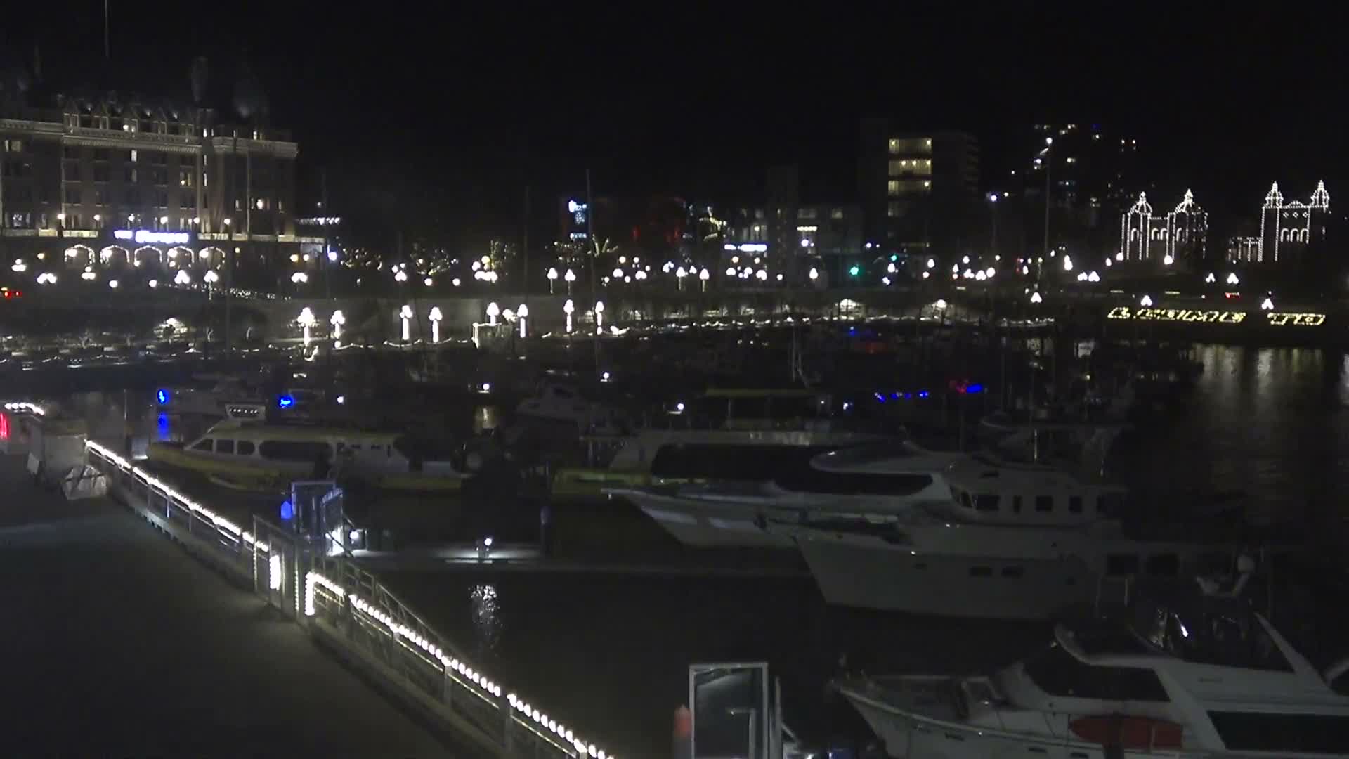 Victoria City Skyline & Victoria Harbour Live Cam - Victoria, Capital Regional District, British Columbia, Canada