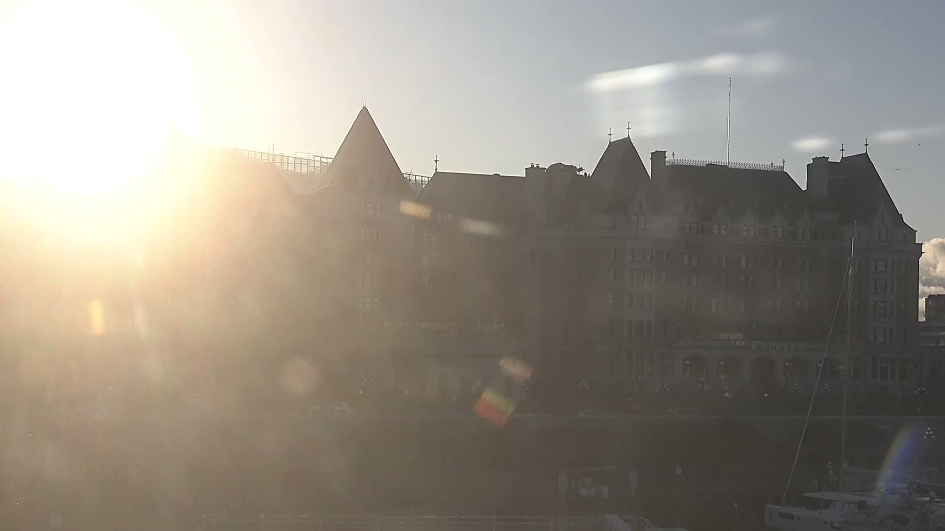 Victoria City Skyline & Victoria Harbour Live Cam - Victoria, Capital Regional District, British Columbia, Canada