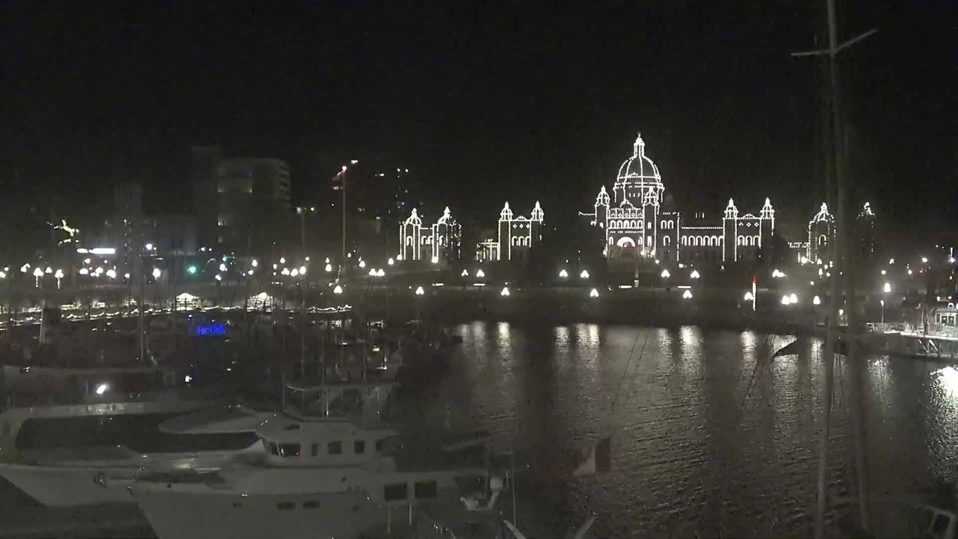 Victoria City Skyline & Victoria Harbour Live Cam - Victoria, Capital Regional District, British Columbia, Canada