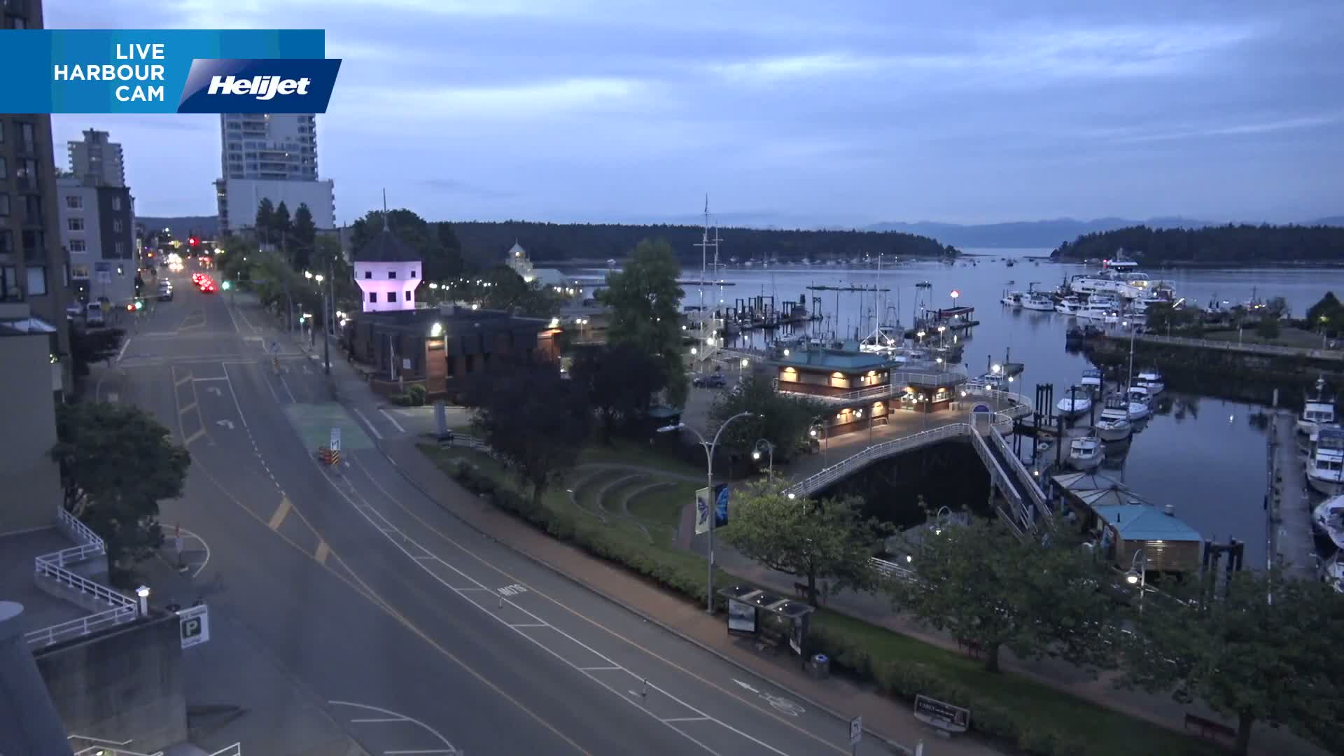 Nanamio City & Nanaimo Harbour Live Cam - Nanaimo, Nanaimo Regional, British Columbia, Canada
