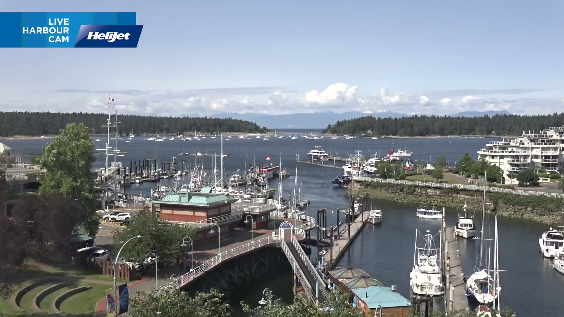 Nanamio City & Nanaimo Harbour Live Cam - Nanaimo, Nanaimo Regional, British Columbia, Canada