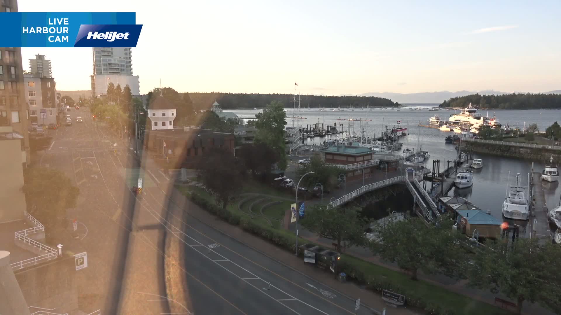 Nanamio City & Nanaimo Harbour Live Cam - Nanaimo, Nanaimo Regional, British Columbia, Canada