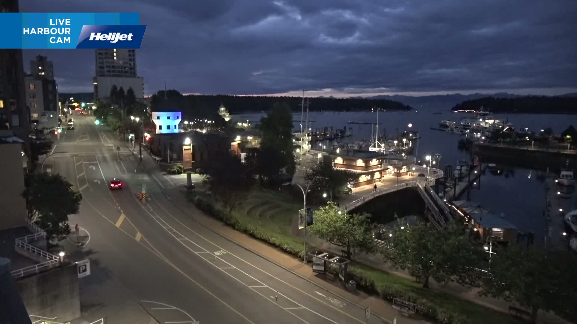 Nanamio City & Nanaimo Harbour Live Cam - Nanaimo, Nanaimo Regional, British Columbia, Canada
