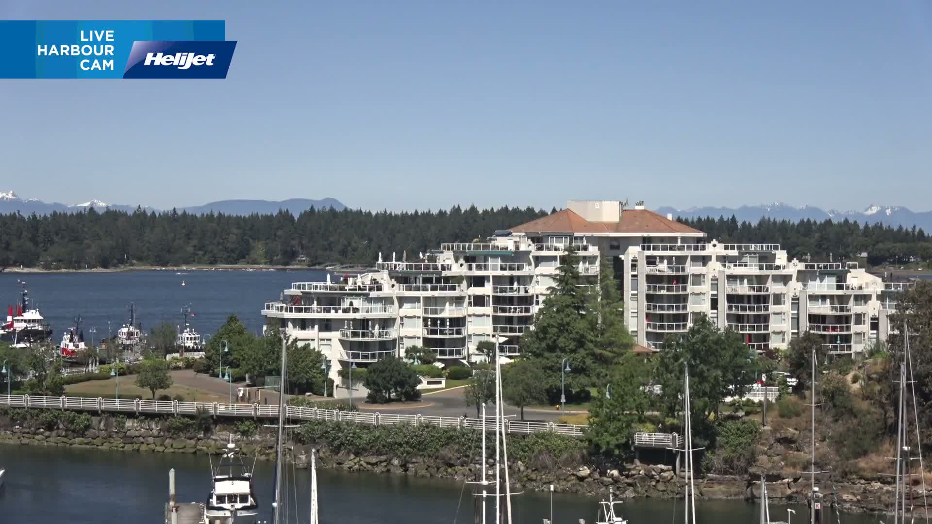Nanamio City & Nanaimo Harbour Live Cam - Nanaimo, Nanaimo Regional, British Columbia, Canada