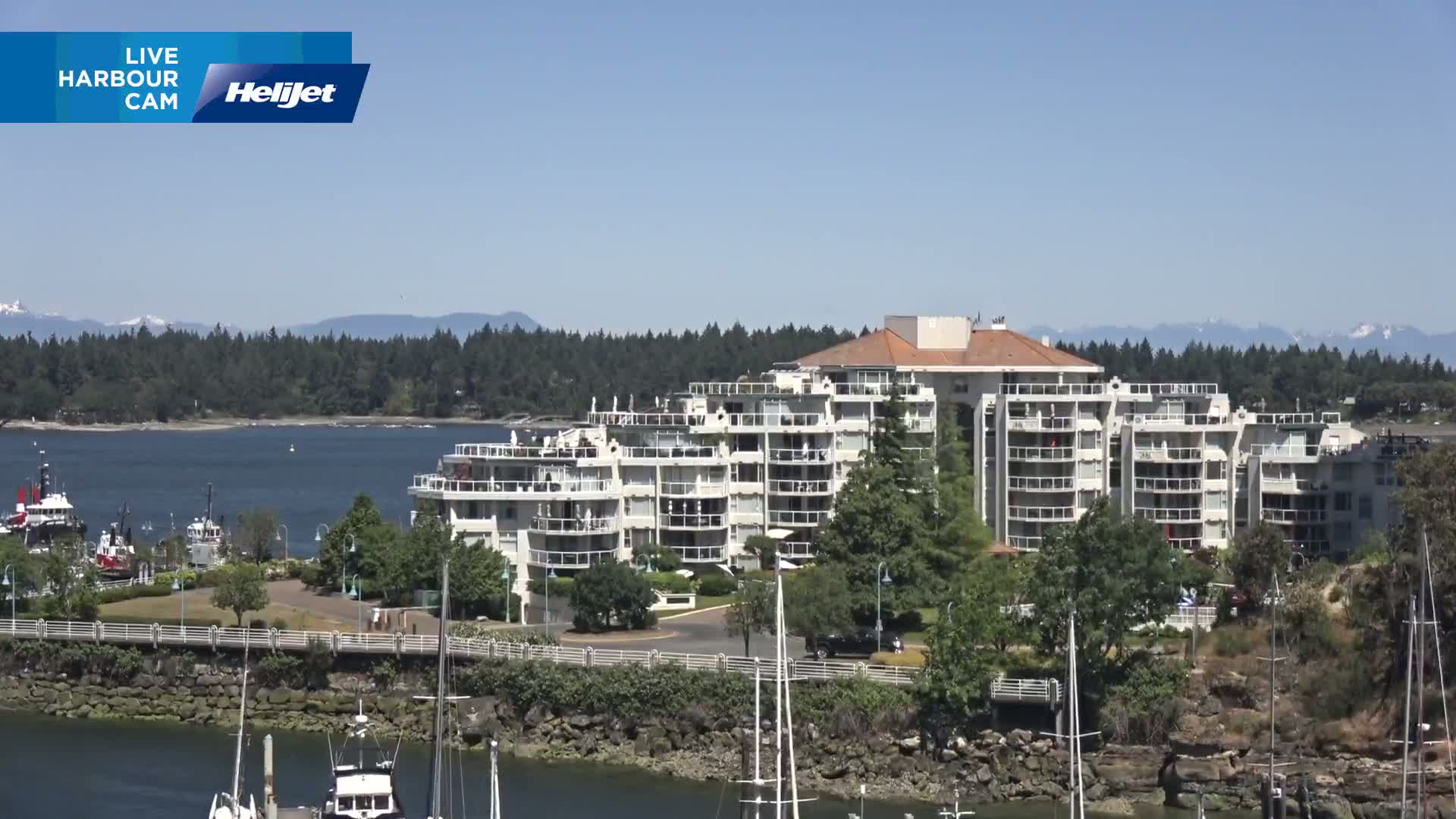 Nanamio City & Nanaimo Harbour Live Cam - Nanaimo, Nanaimo Regional, British Columbia, Canada
