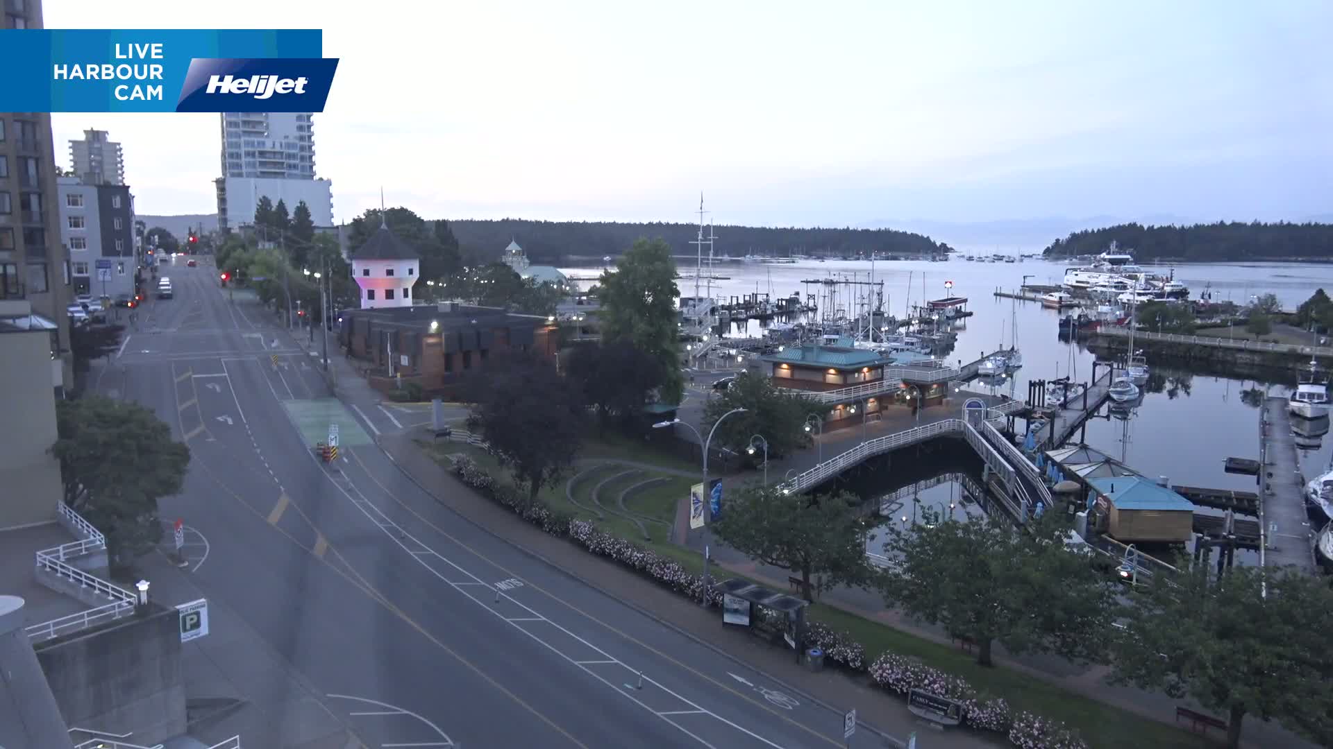 Nanamio City & Nanaimo Harbour Live Cam - Nanaimo, Nanaimo Regional, British Columbia, Canada