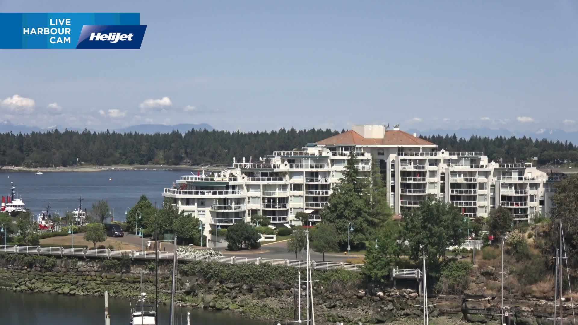 Nanamio City & Nanaimo Harbour Live Cam - Nanaimo, Nanaimo Regional, British Columbia, Canada
