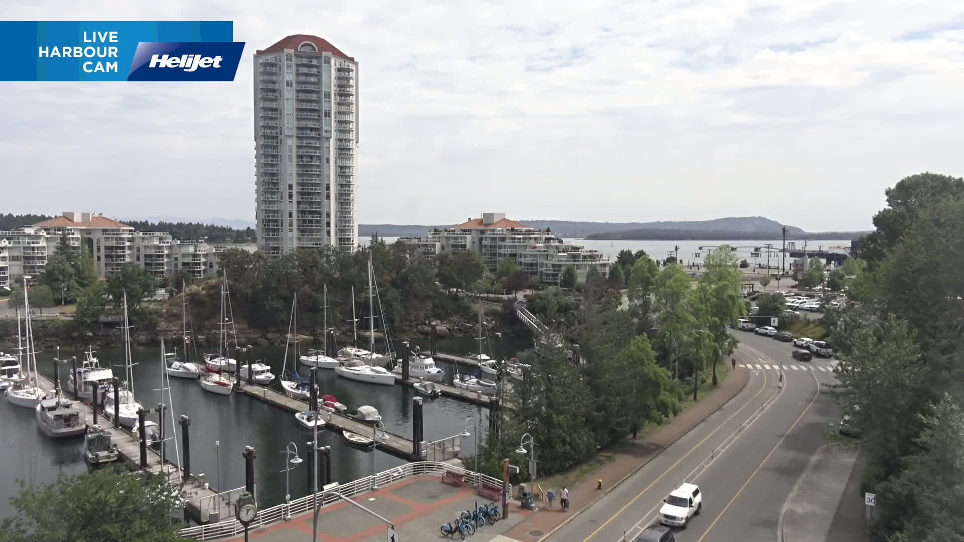 Nanamio City & Nanaimo Harbour Live Cam - Nanaimo, Nanaimo Regional, British Columbia, Canada