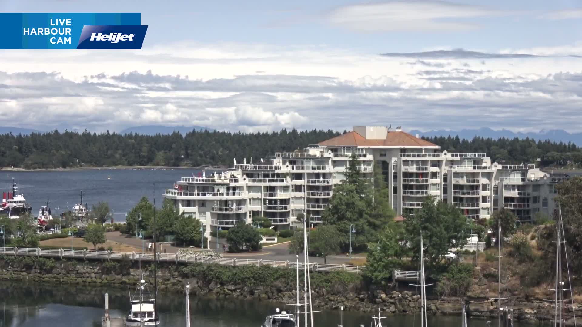 Nanamio City & Nanaimo Harbour Live Cam - Nanaimo, Nanaimo Regional, British Columbia, Canada