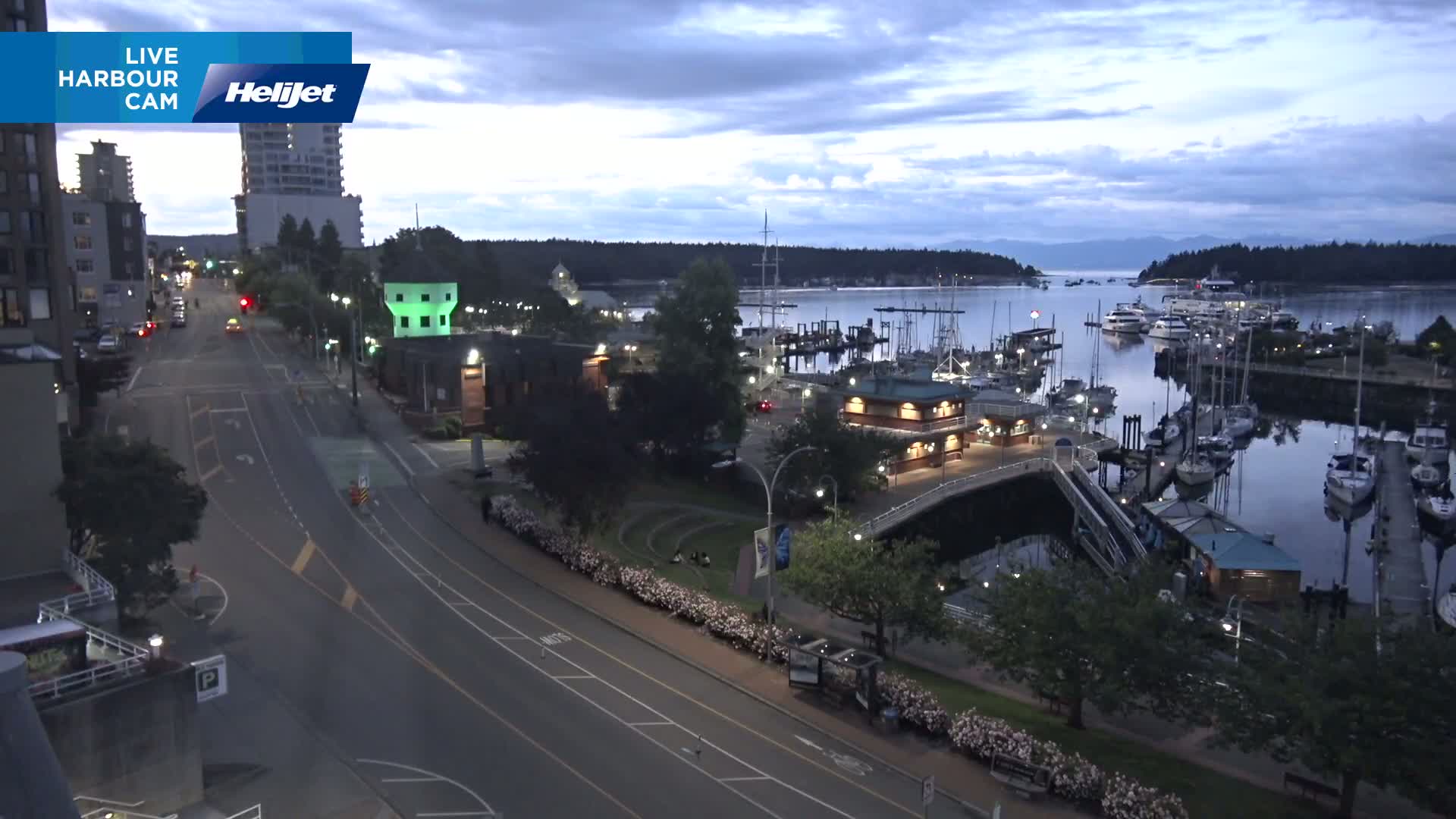 Nanamio City & Nanaimo Harbour Live Cam - Nanaimo, Nanaimo Regional, British Columbia, Canada