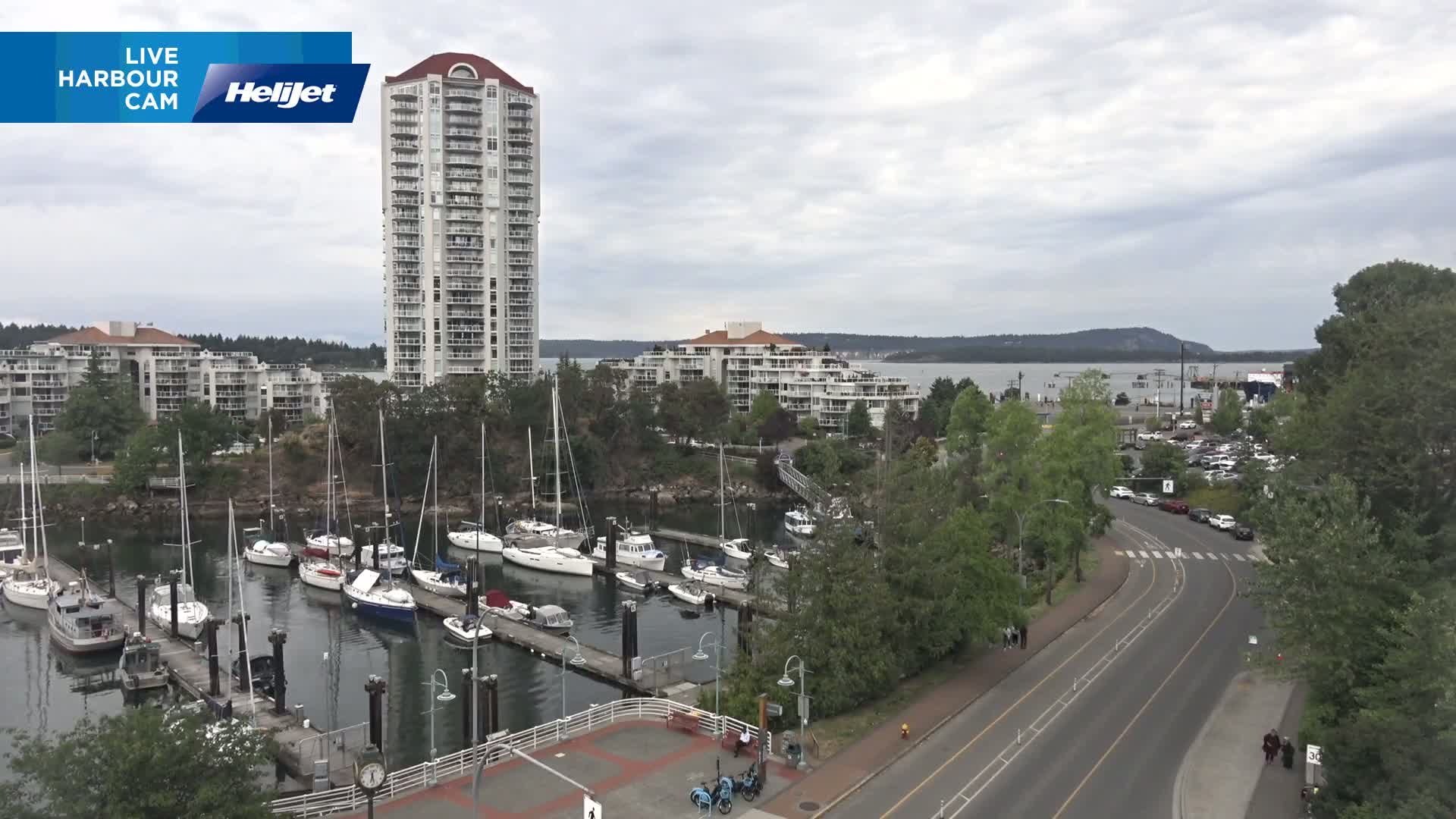 Nanamio City & Nanaimo Harbour Live Cam - Nanaimo, Nanaimo Regional, British Columbia, Canada
