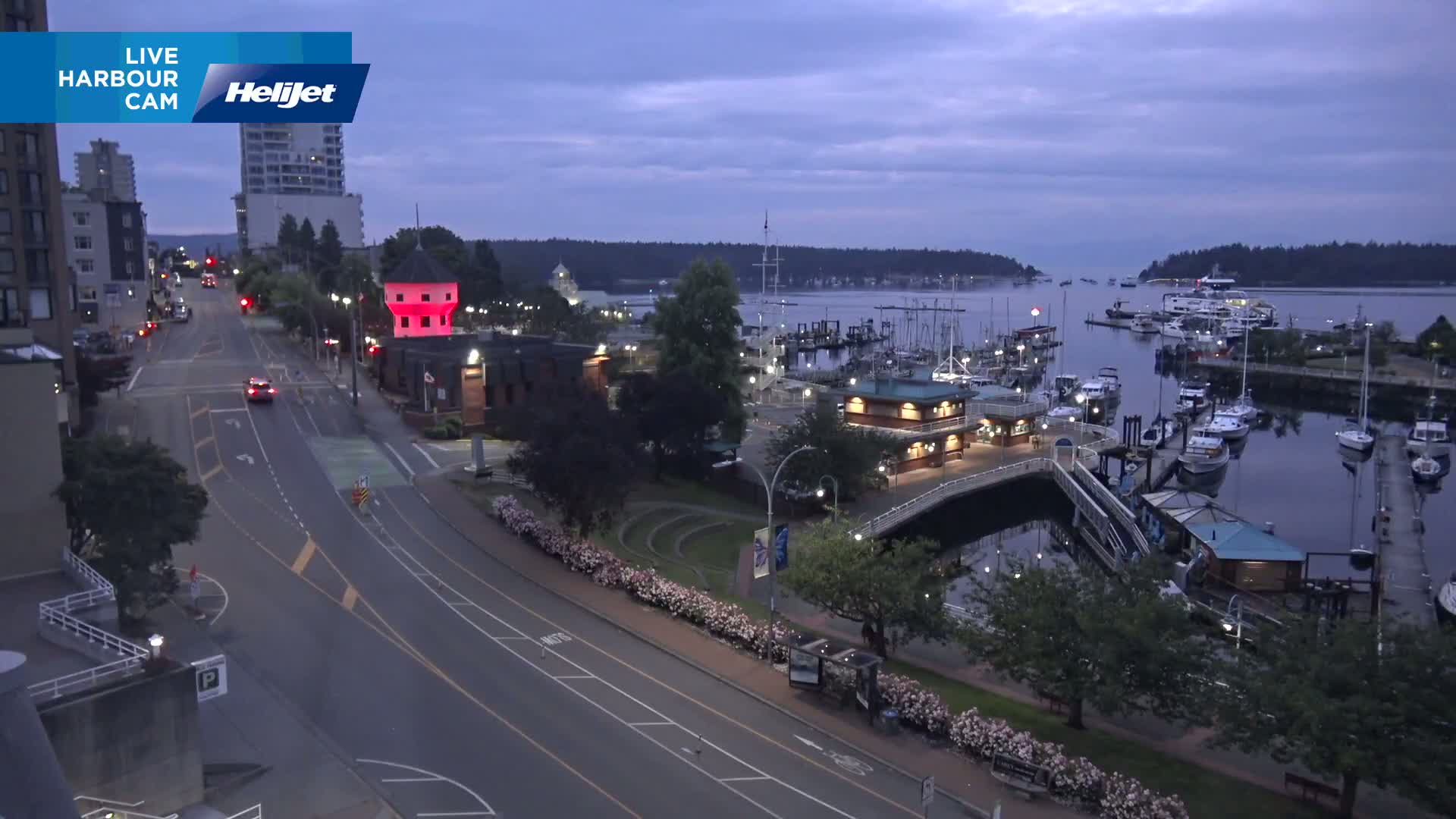 Nanamio City & Nanaimo Harbour Live Cam - Nanaimo, Nanaimo Regional, British Columbia, Canada