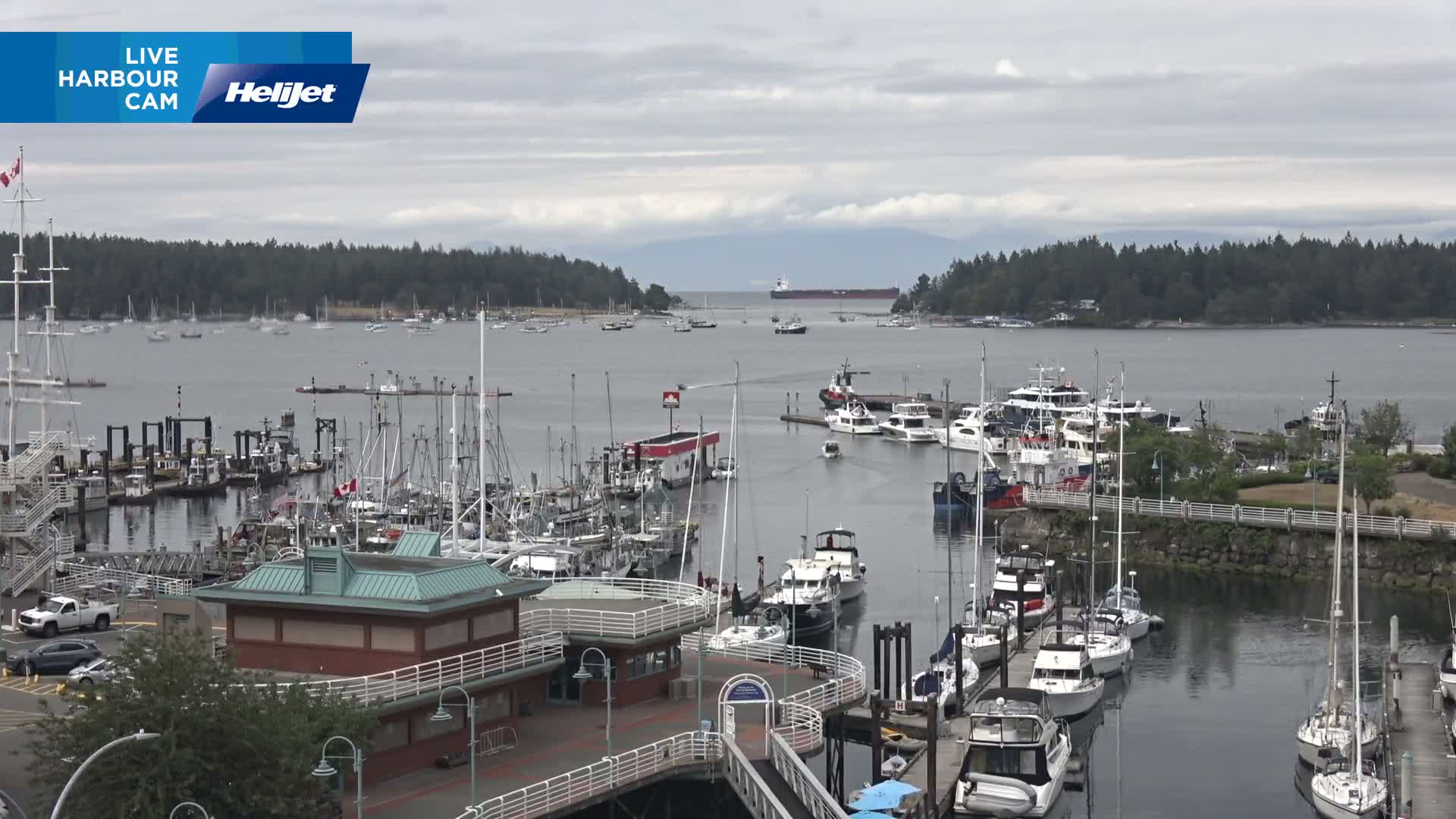 Nanamio City & Nanaimo Harbour Live Cam - Nanaimo, Nanaimo Regional, British Columbia, Canada