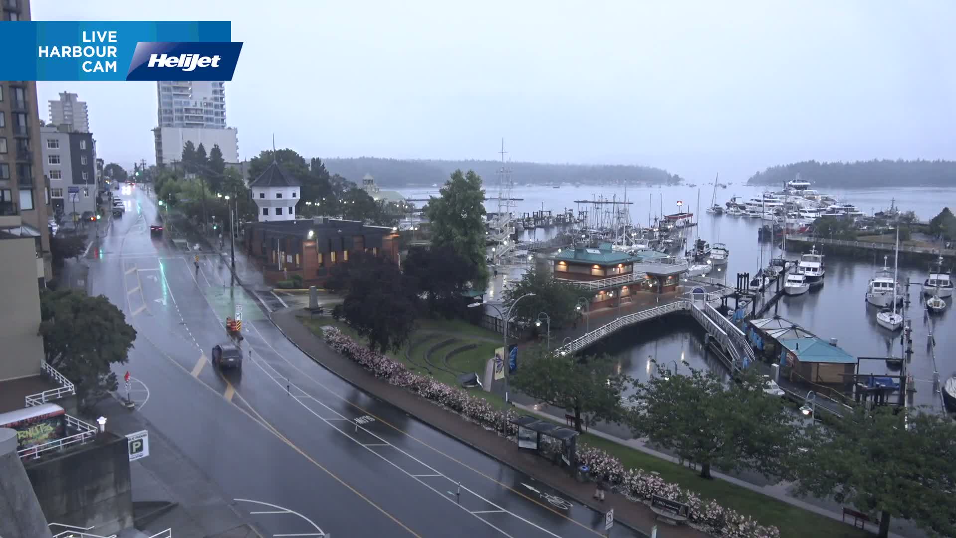 Nanamio City & Nanaimo Harbour Live Cam - Nanaimo, Nanaimo Regional, British Columbia, Canada