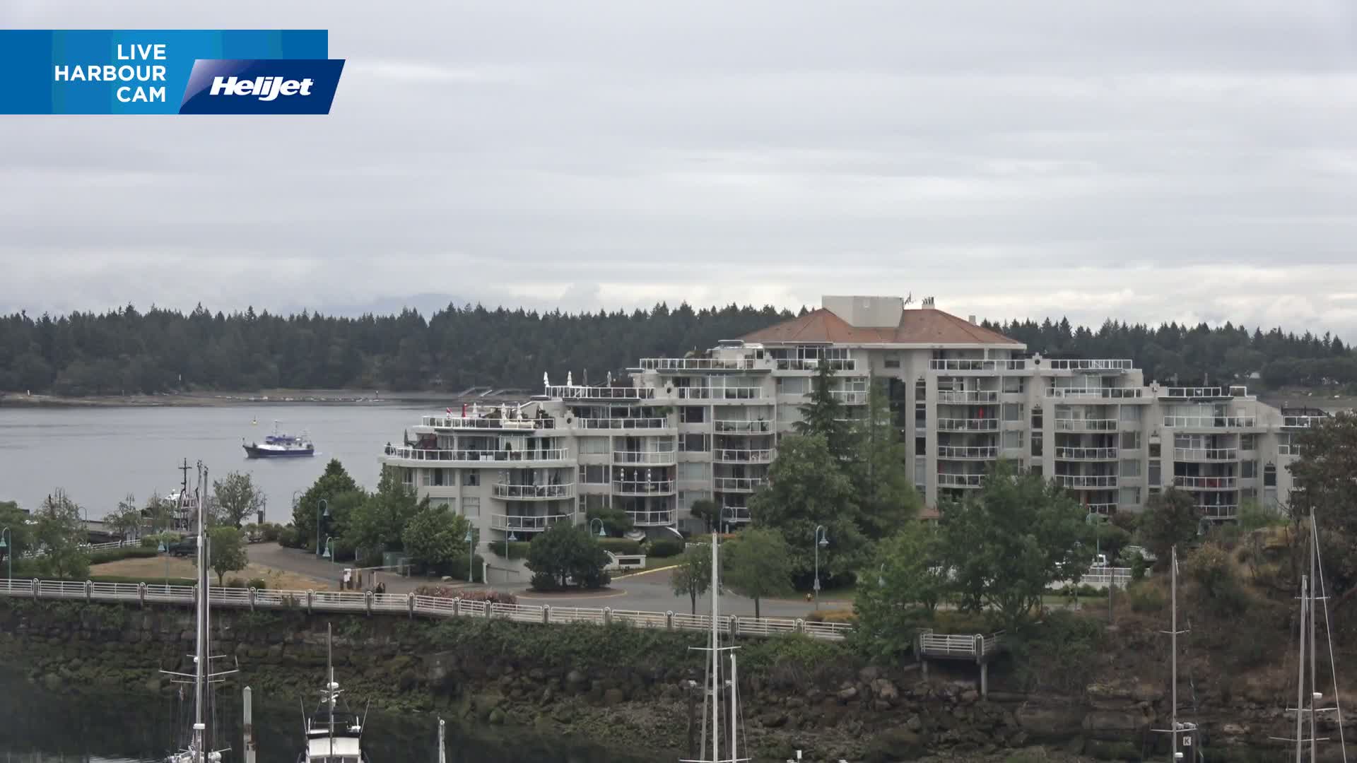Nanamio City & Nanaimo Harbour Live Cam - Nanaimo, Nanaimo Regional, British Columbia, Canada