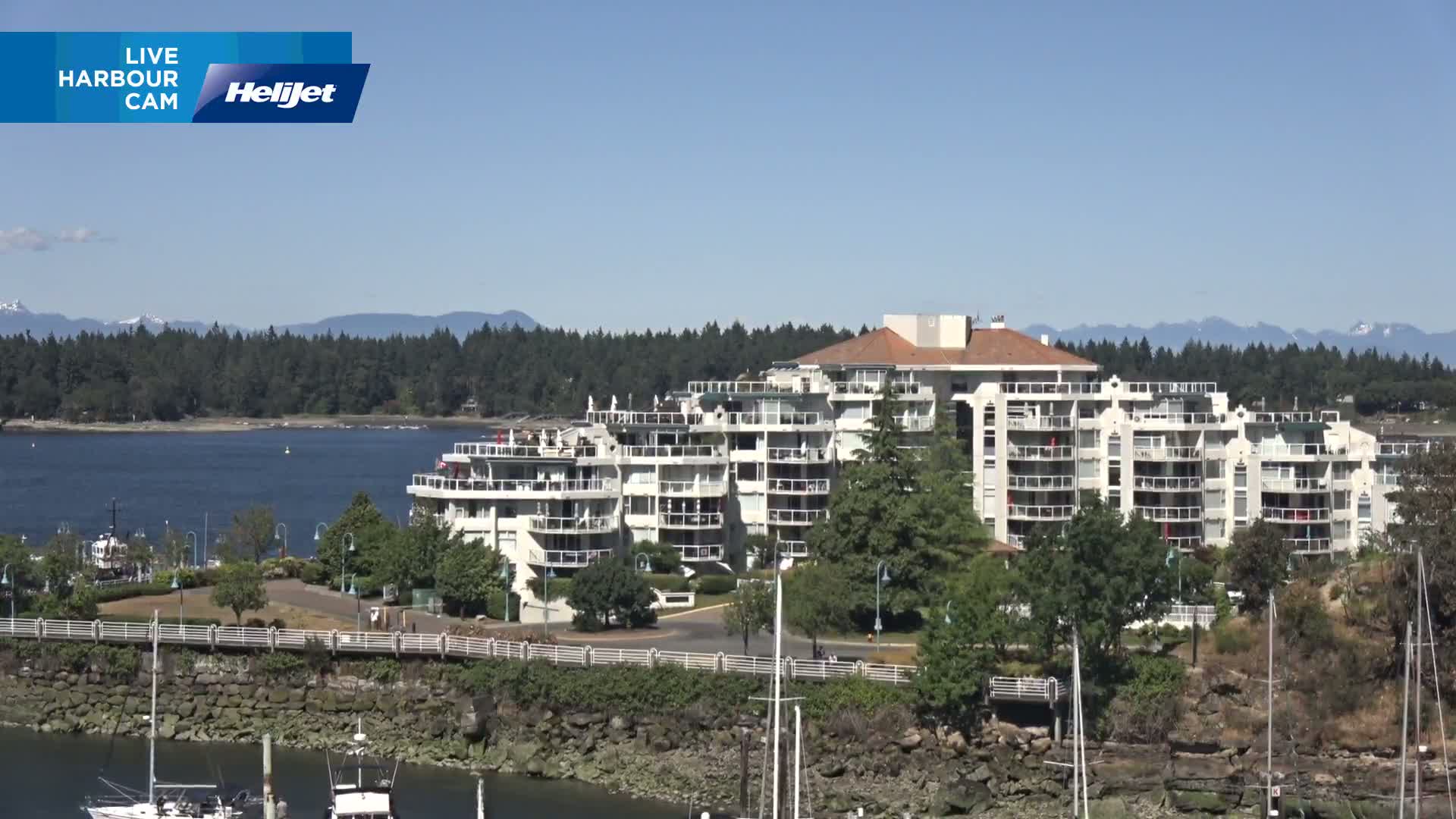Nanamio City & Nanaimo Harbour Live Cam - Nanaimo, Nanaimo Regional, British Columbia, Canada