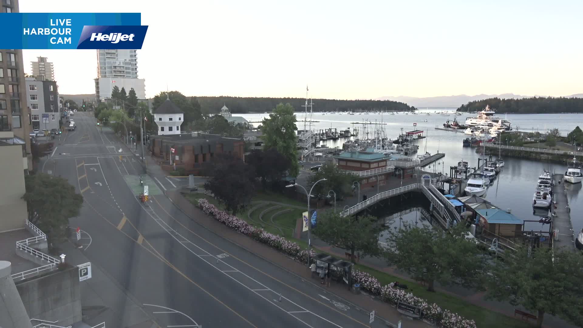 Nanamio City & Nanaimo Harbour Live Cam - Nanaimo, Nanaimo Regional, British Columbia, Canada