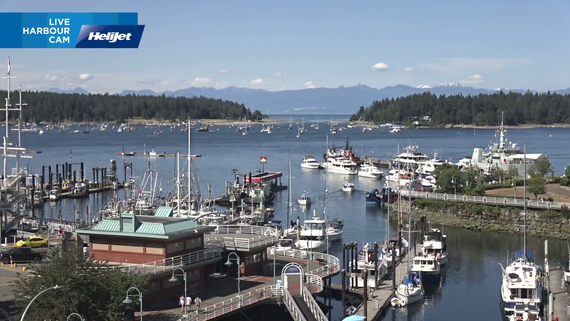 Nanamio City & Nanaimo Harbour Live Cam - Nanaimo, Nanaimo Regional, British Columbia, Canada