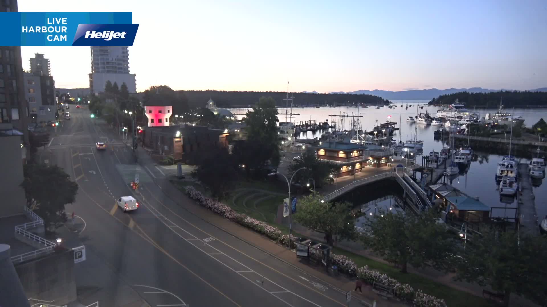 Nanamio City & Nanaimo Harbour Live Cam - Nanaimo, Nanaimo Regional, British Columbia, Canada