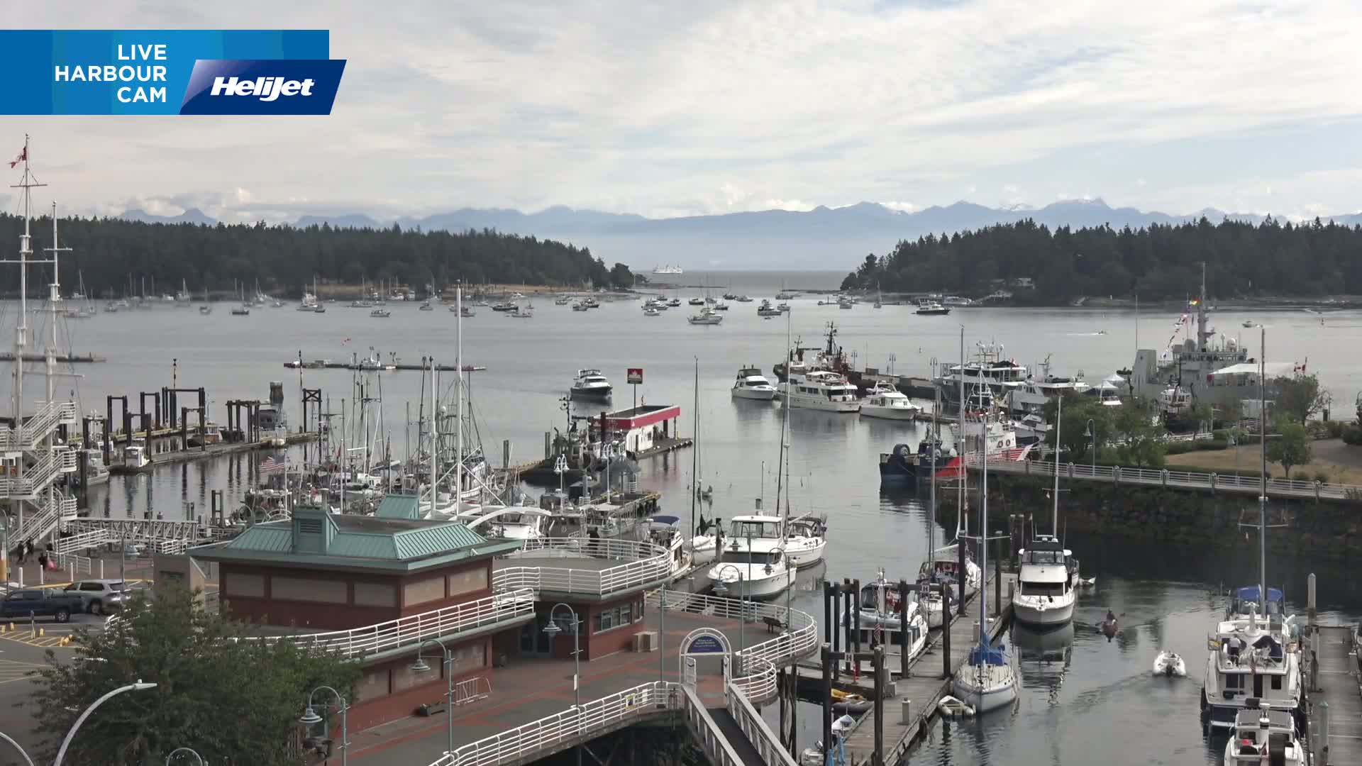 Nanamio City & Nanaimo Harbour Live Cam - Nanaimo, Nanaimo Regional, British Columbia, Canada