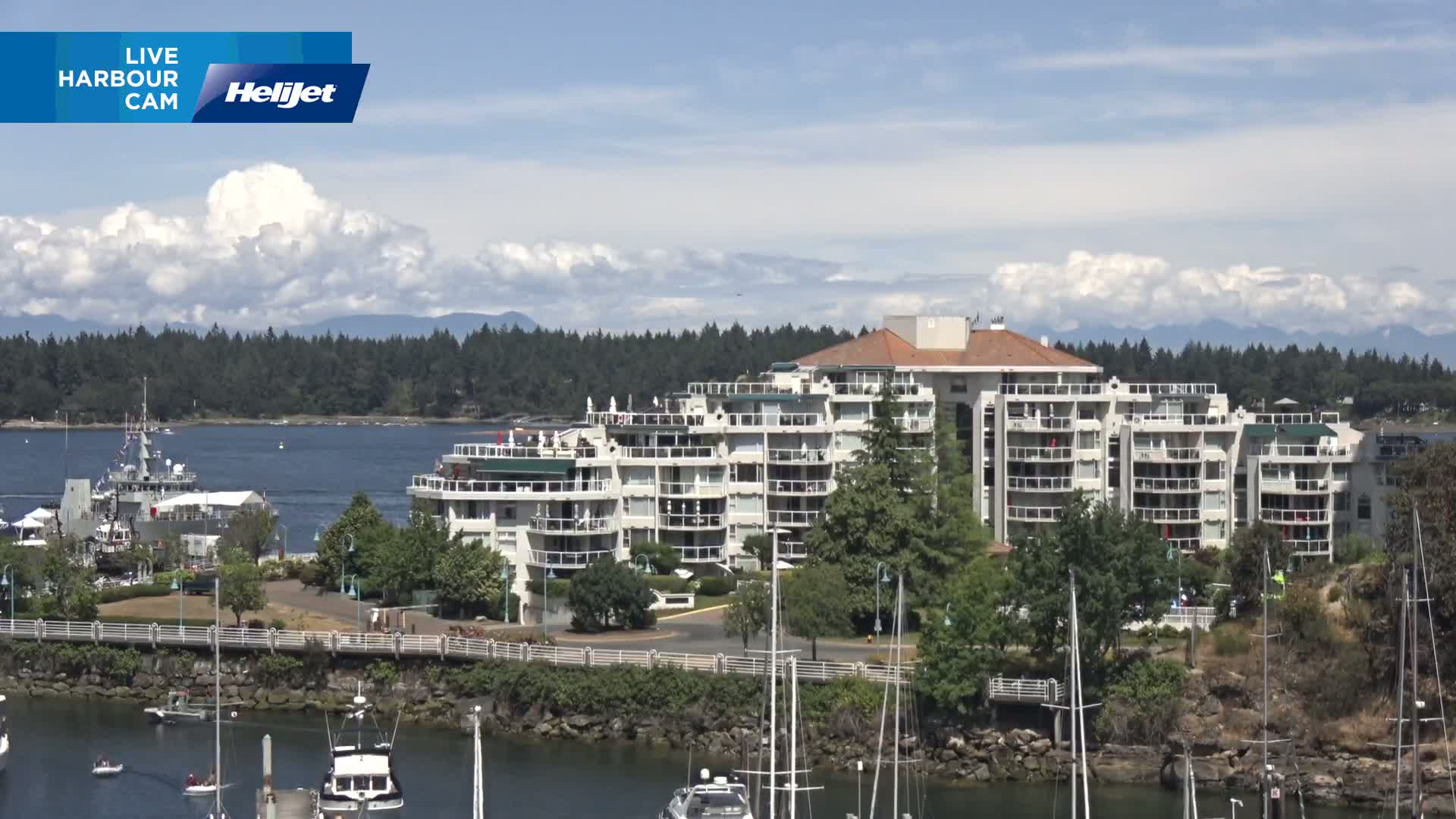 Nanamio City & Nanaimo Harbour Live Cam - Nanaimo, Nanaimo Regional, British Columbia, Canada