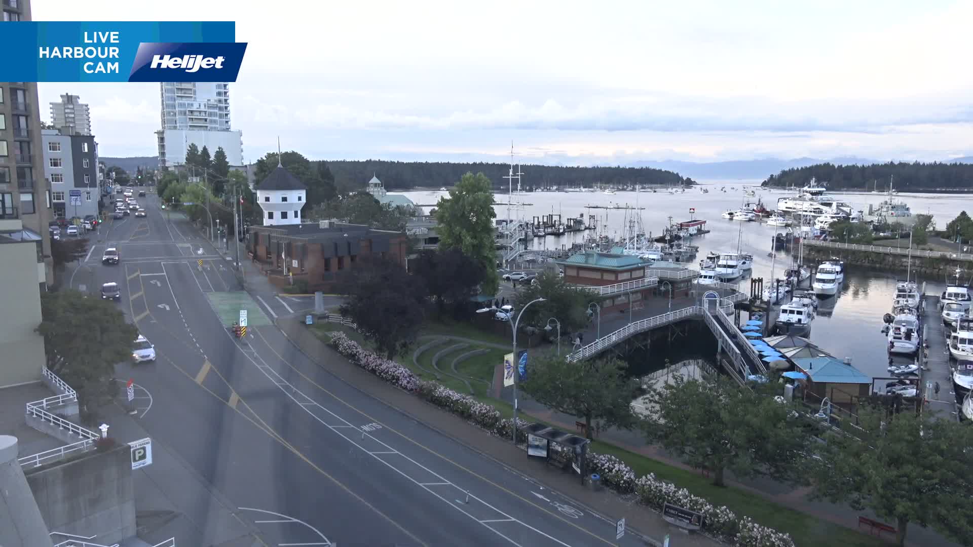 Nanamio City & Nanaimo Harbour Live Cam - Nanaimo, Nanaimo Regional, British Columbia, Canada