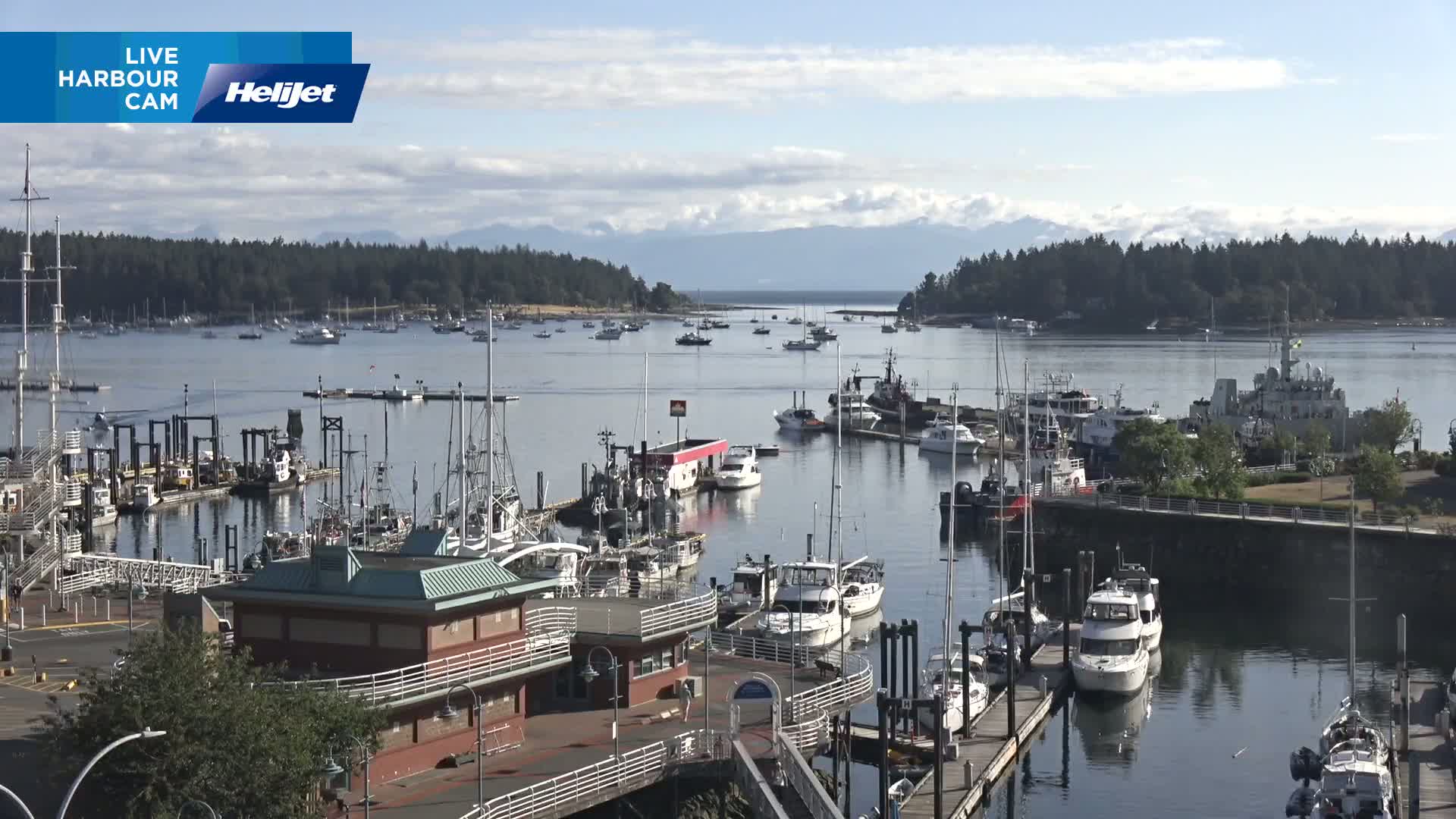 Nanamio City & Nanaimo Harbour Live Cam - Nanaimo, Nanaimo Regional, British Columbia, Canada