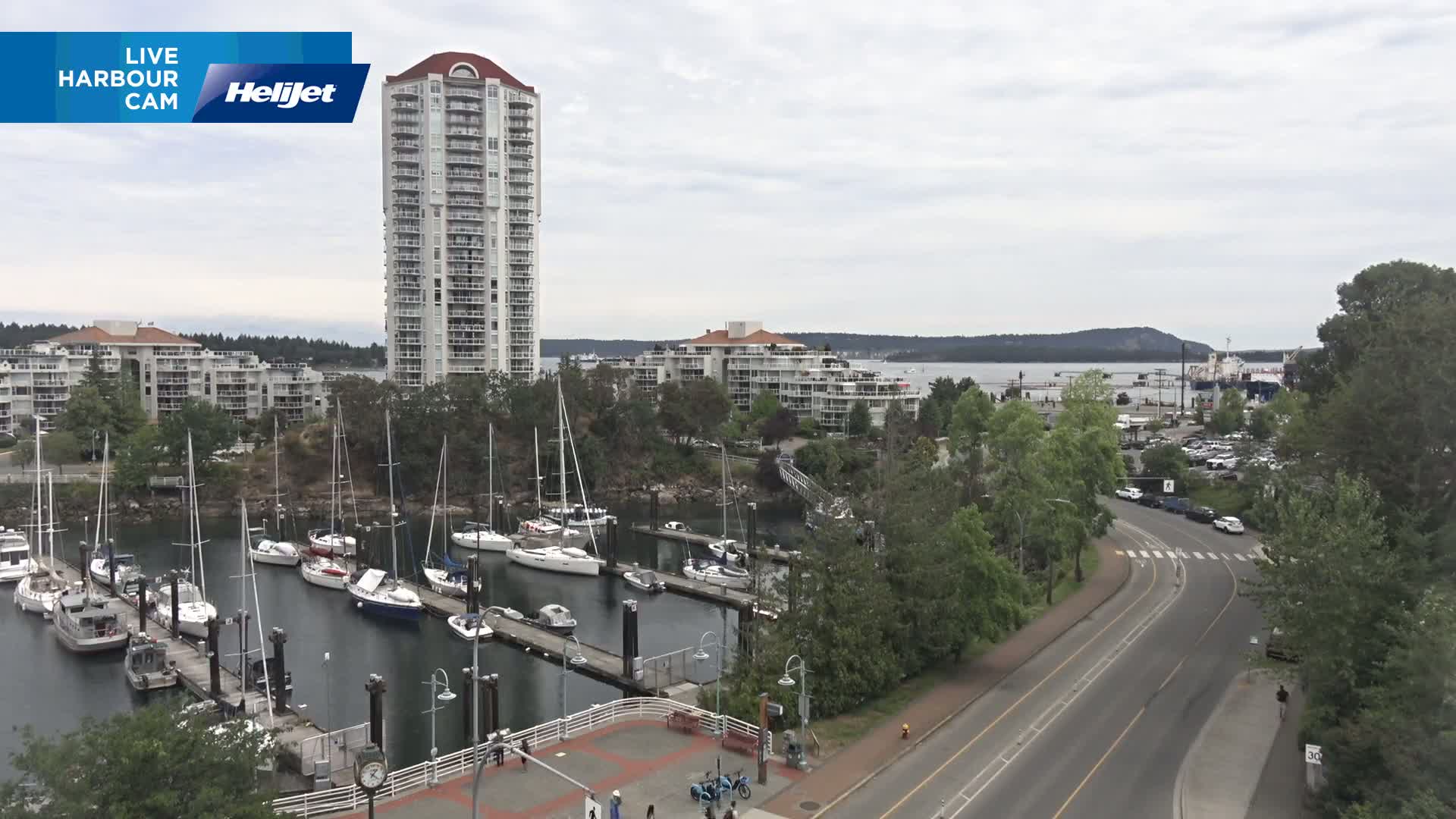 Nanamio City & Nanaimo Harbour Live Cam - Nanaimo, Nanaimo Regional, British Columbia, Canada