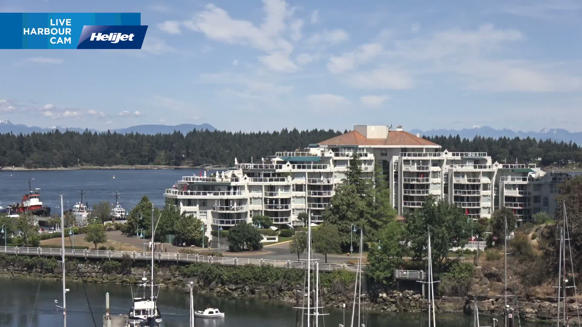 Nanamio City & Nanaimo Harbour Live Cam - Nanaimo, Nanaimo Regional, British Columbia, Canada