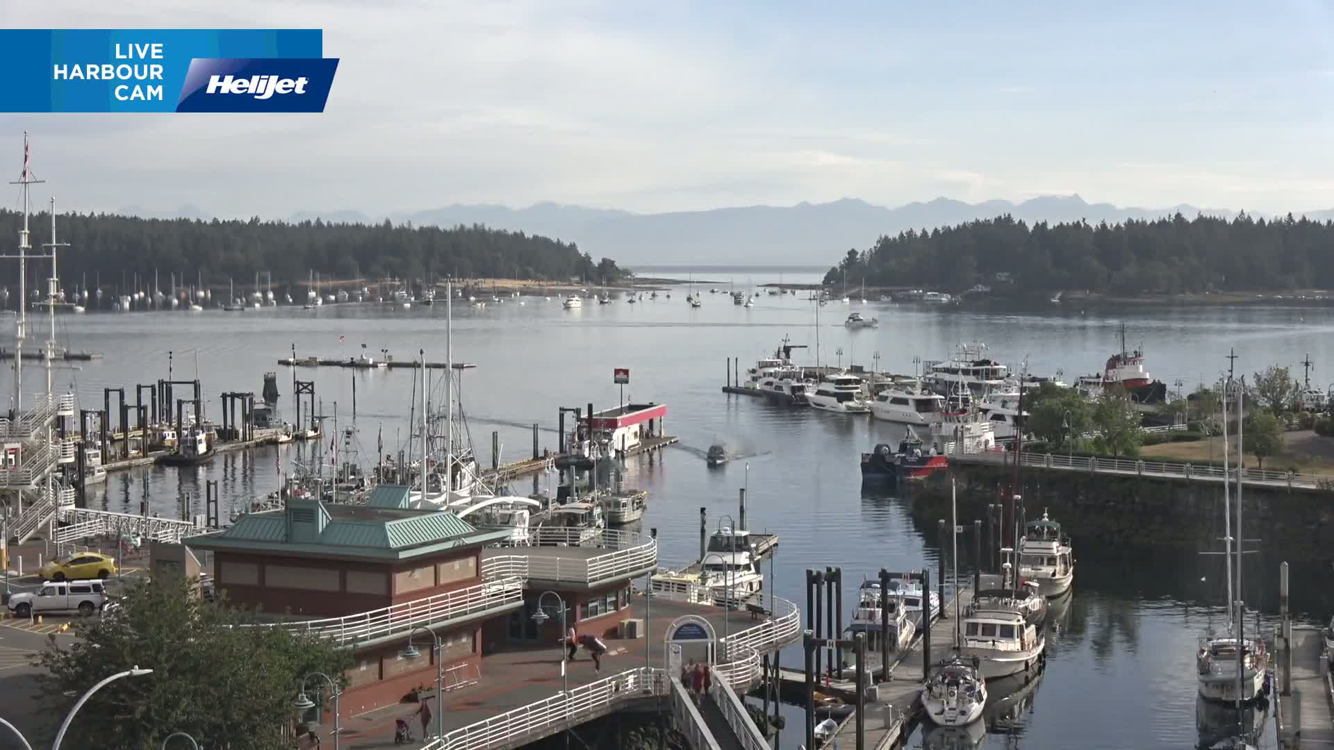 Nanamio City & Nanaimo Harbour Live Cam - Nanaimo, Nanaimo Regional, British Columbia, Canada