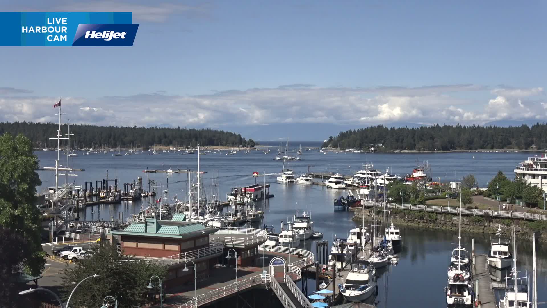 Nanamio City & Nanaimo Harbour Live Cam - Nanaimo, Nanaimo Regional, British Columbia, Canada