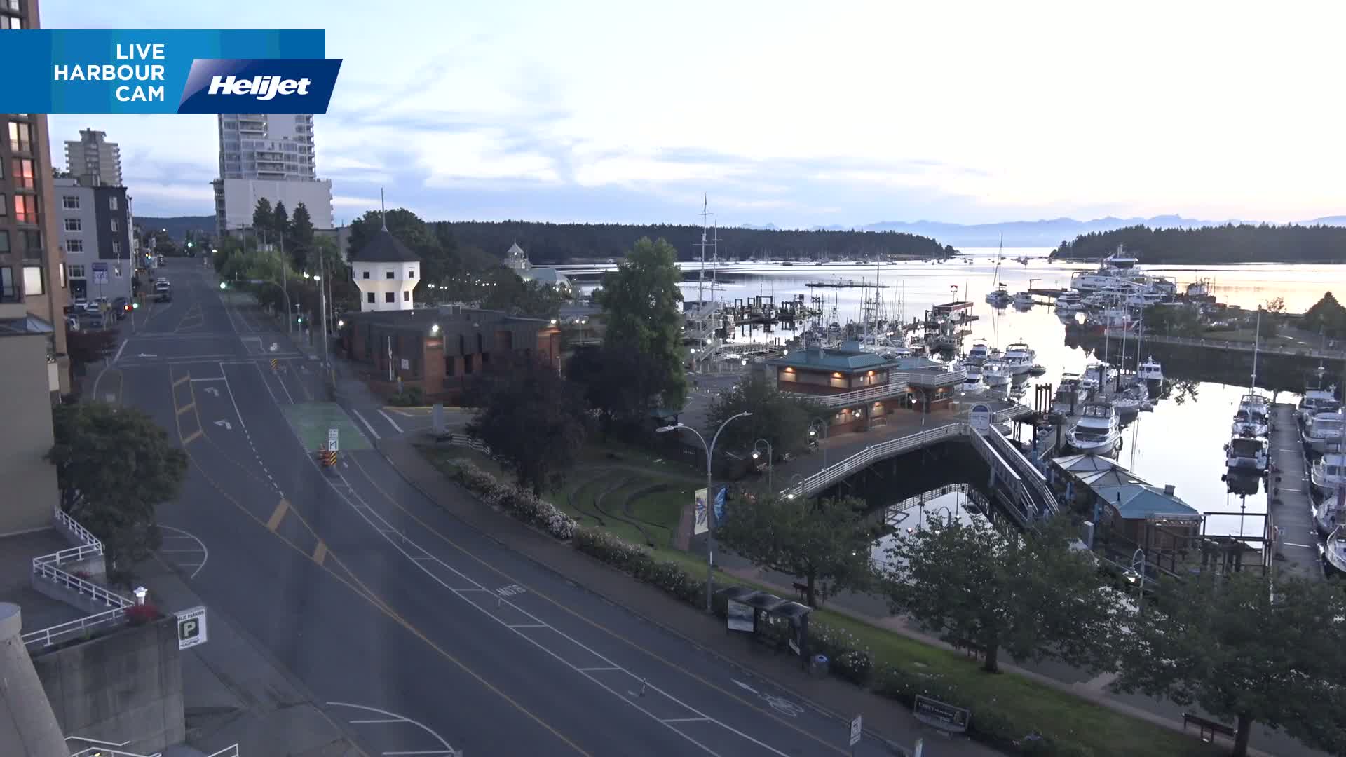 Nanamio City & Nanaimo Harbour Live Cam - Nanaimo, Nanaimo Regional, British Columbia, Canada