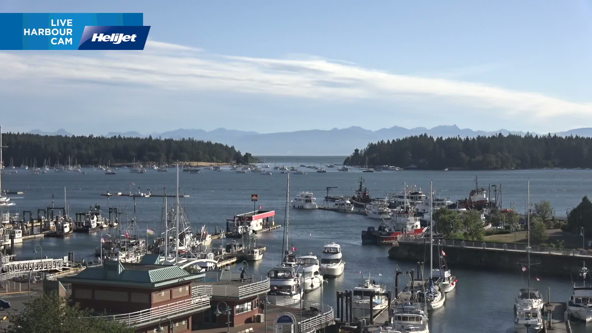 Nanamio City & Nanaimo Harbour Live Cam - Nanaimo, Nanaimo Regional, British Columbia, Canada