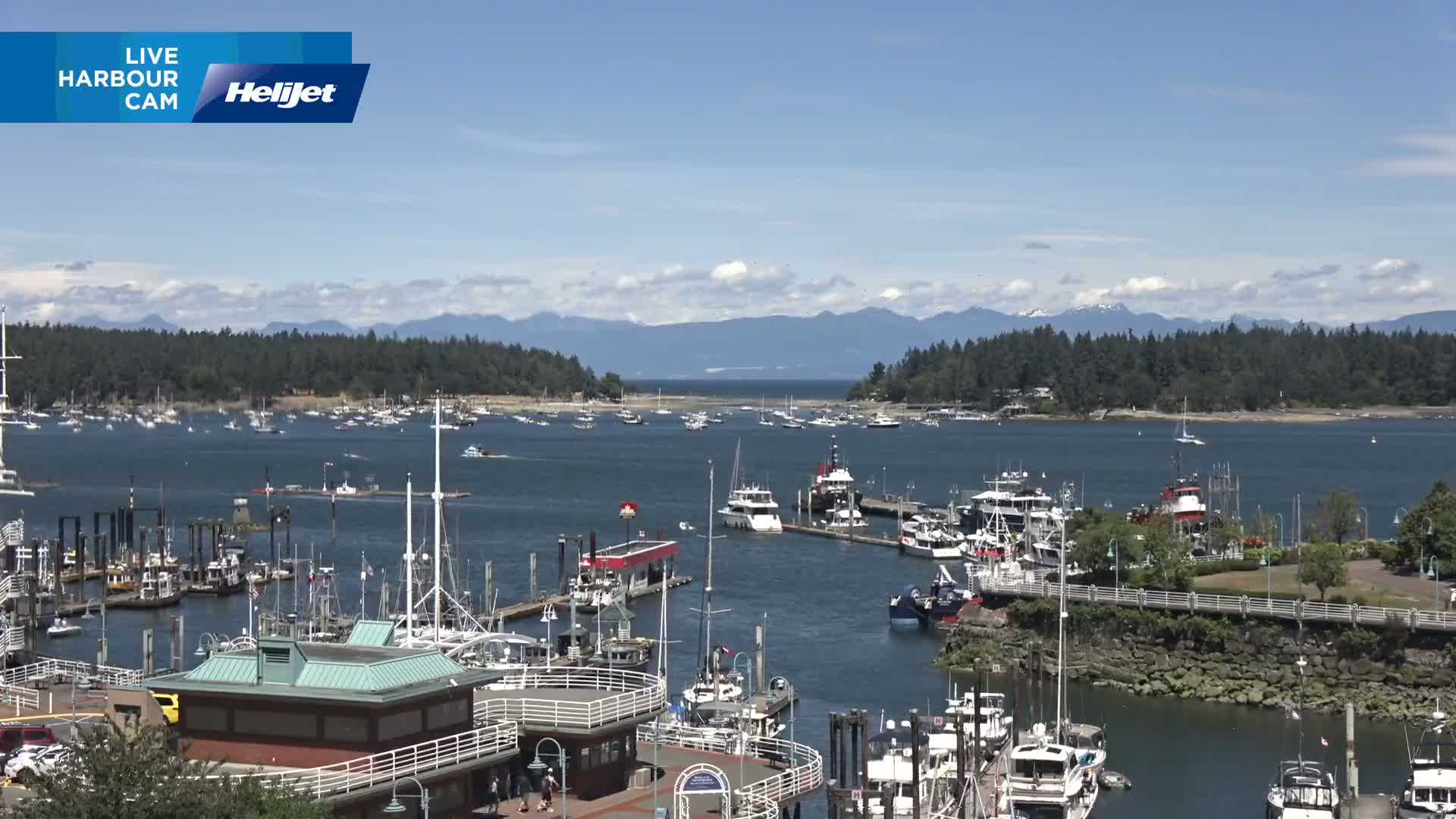 Nanamio City & Nanaimo Harbour Live Cam - Nanaimo, Nanaimo Regional, British Columbia, Canada