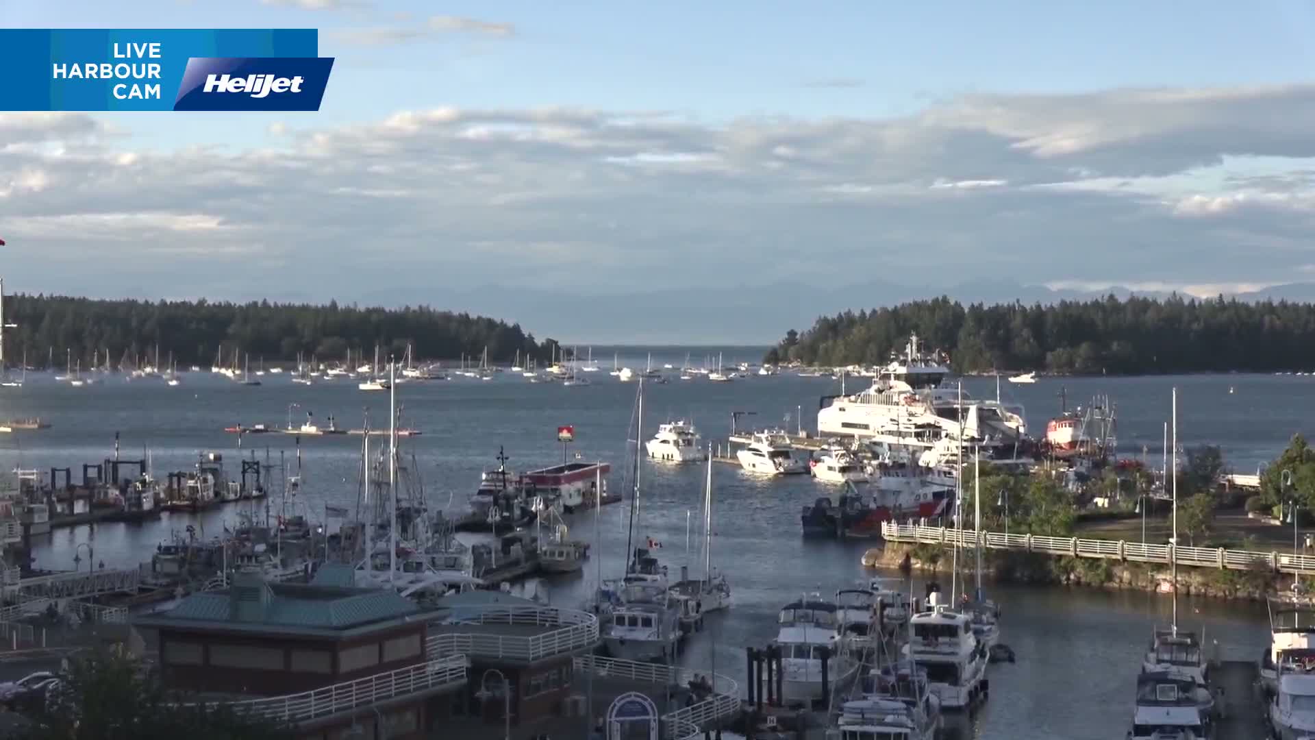 Nanamio City & Nanaimo Harbour Live Cam - Nanaimo, Nanaimo Regional, British Columbia, Canada