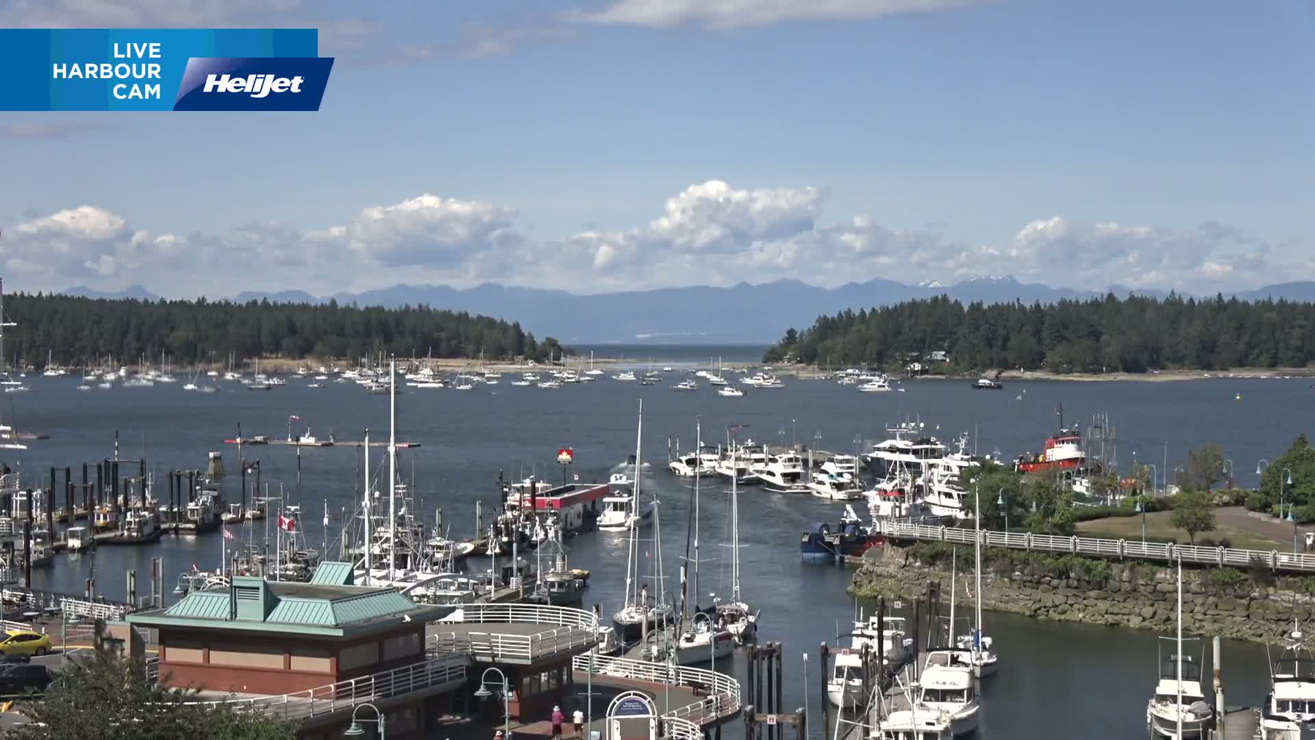Nanamio City & Nanaimo Harbour Live Cam - Nanaimo, Nanaimo Regional, British Columbia, Canada