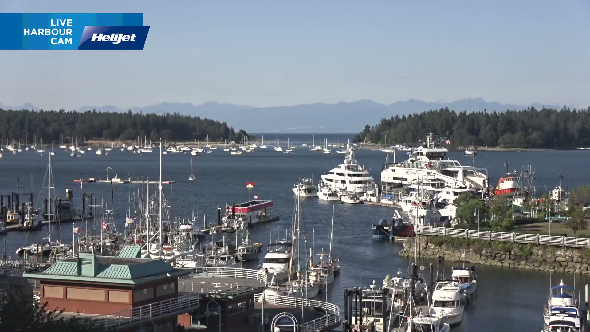 Nanamio City & Nanaimo Harbour Live Cam - Nanaimo, Nanaimo Regional, British Columbia, Canada