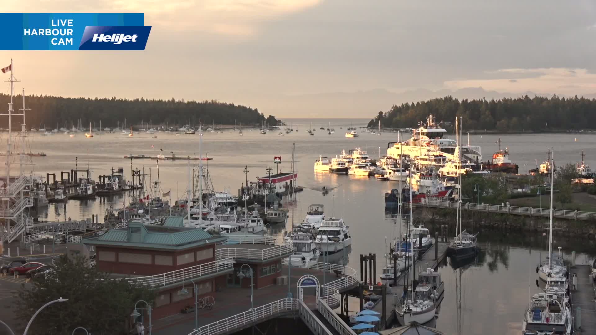 Nanamio City & Nanaimo Harbour Live Cam - Nanaimo, Nanaimo Regional, British Columbia, Canada