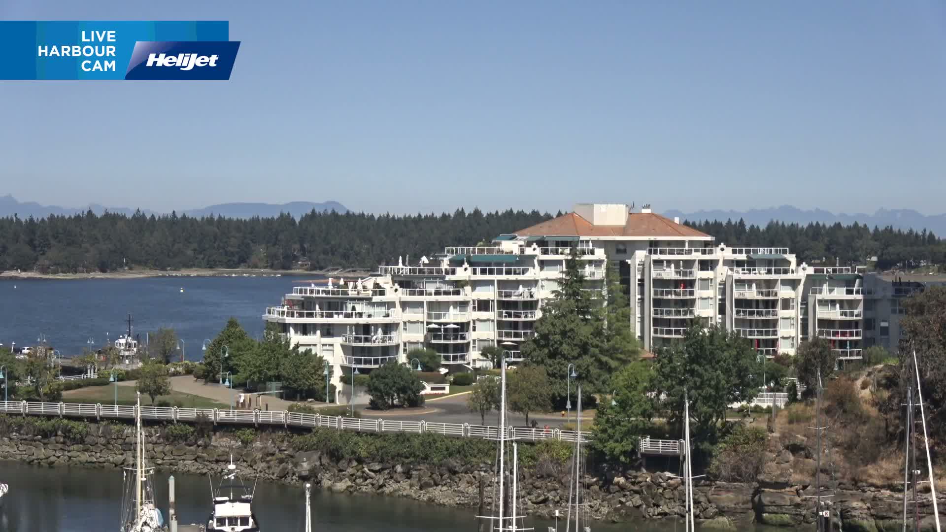 Nanamio City & Nanaimo Harbour Live Cam - Nanaimo, Nanaimo Regional, British Columbia, Canada
