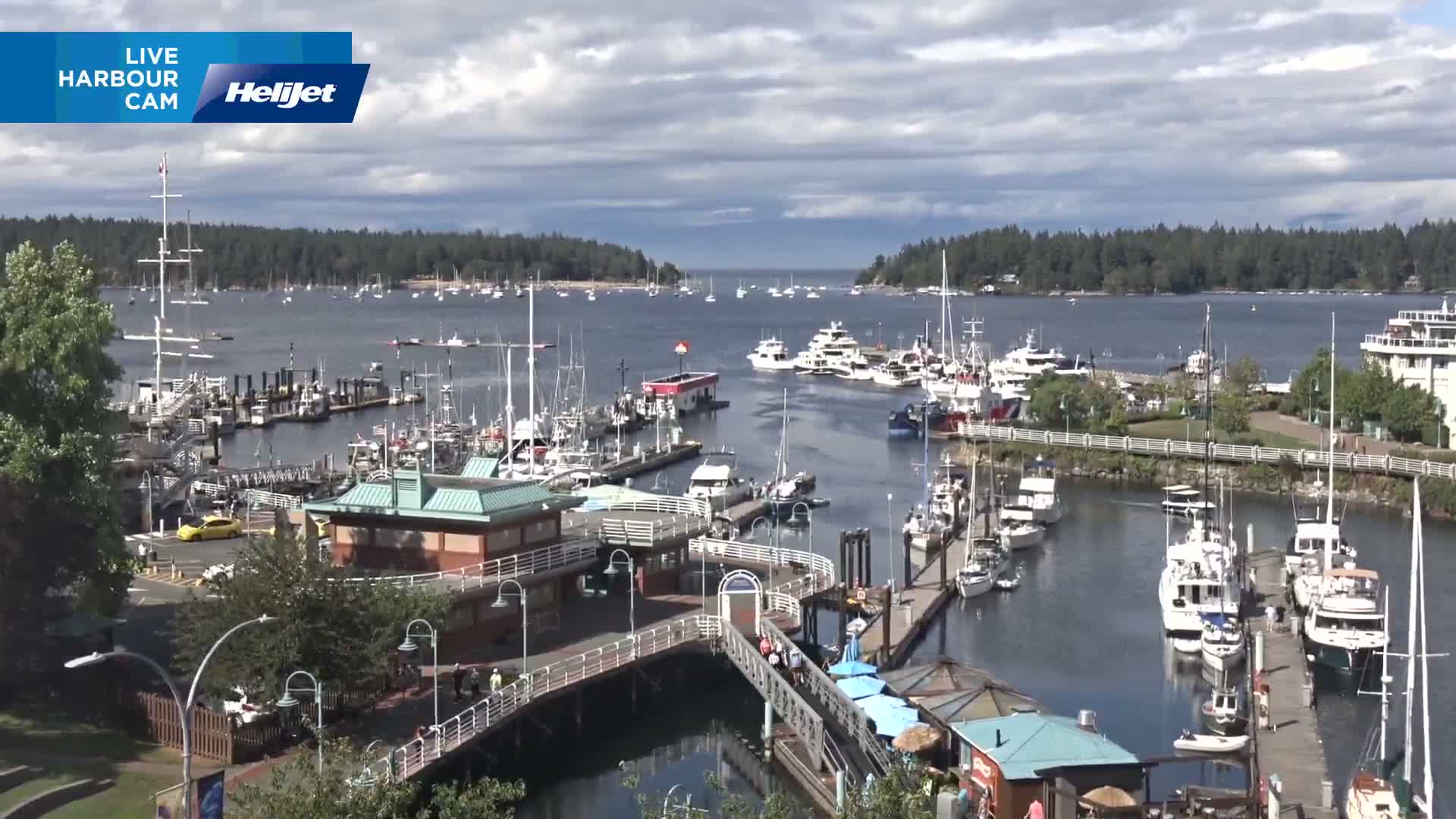 Nanamio City & Nanaimo Harbour Live Cam - Nanaimo, Nanaimo Regional, British Columbia, Canada
