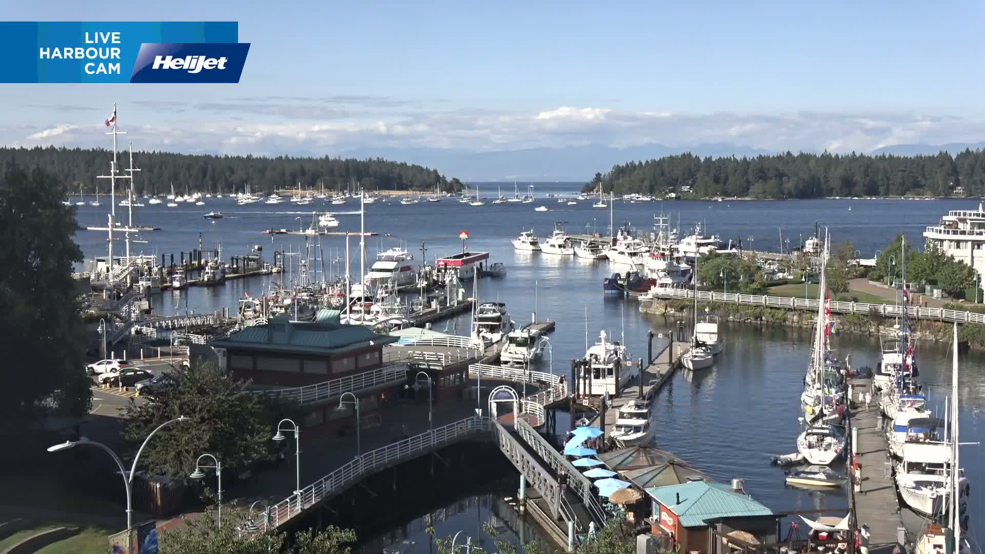 Nanamio City & Nanaimo Harbour Live Cam - Nanaimo, Nanaimo Regional, British Columbia, Canada