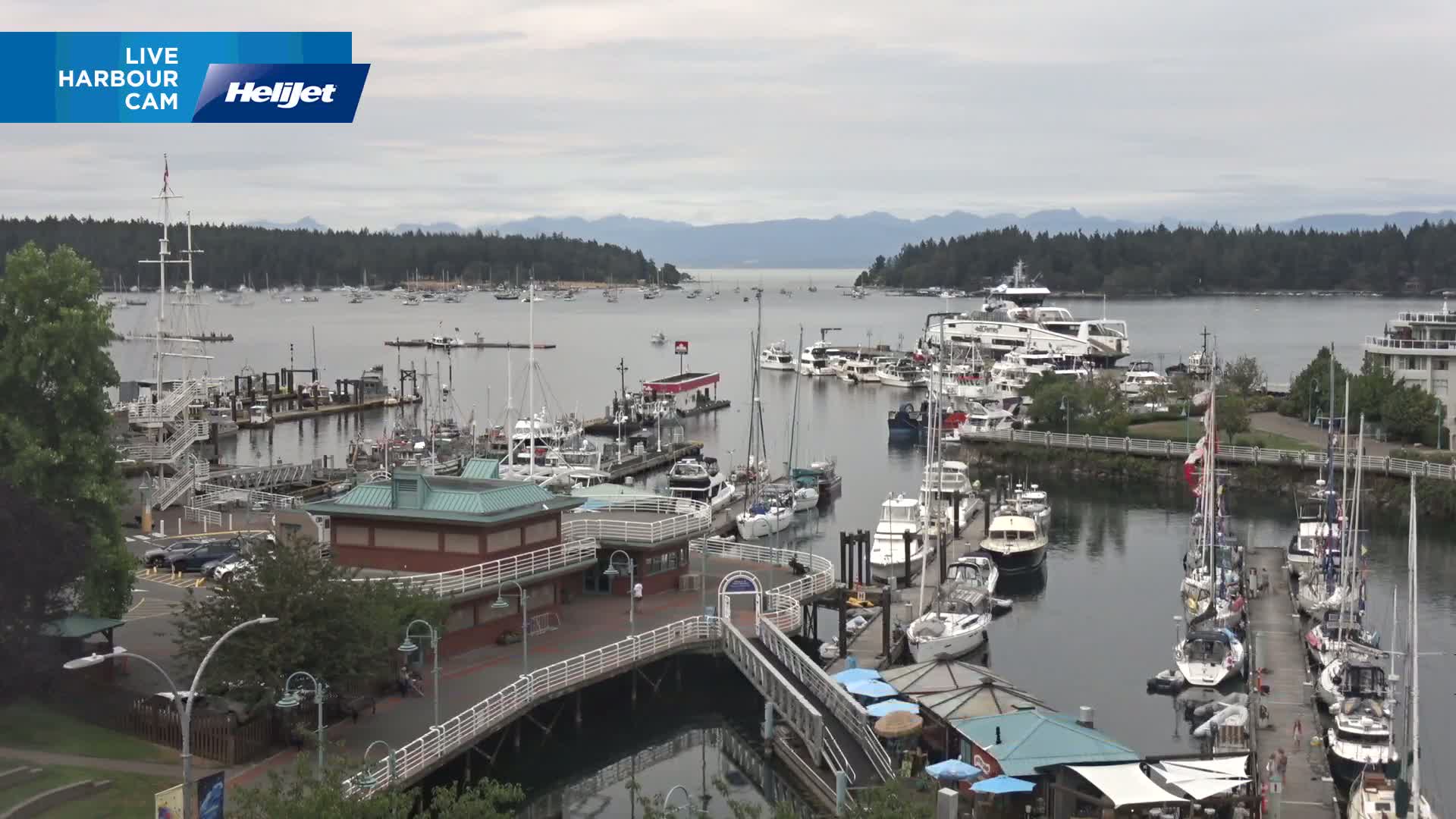 Nanamio City & Nanaimo Harbour Live Cam - Nanaimo, Nanaimo Regional, British Columbia, Canada