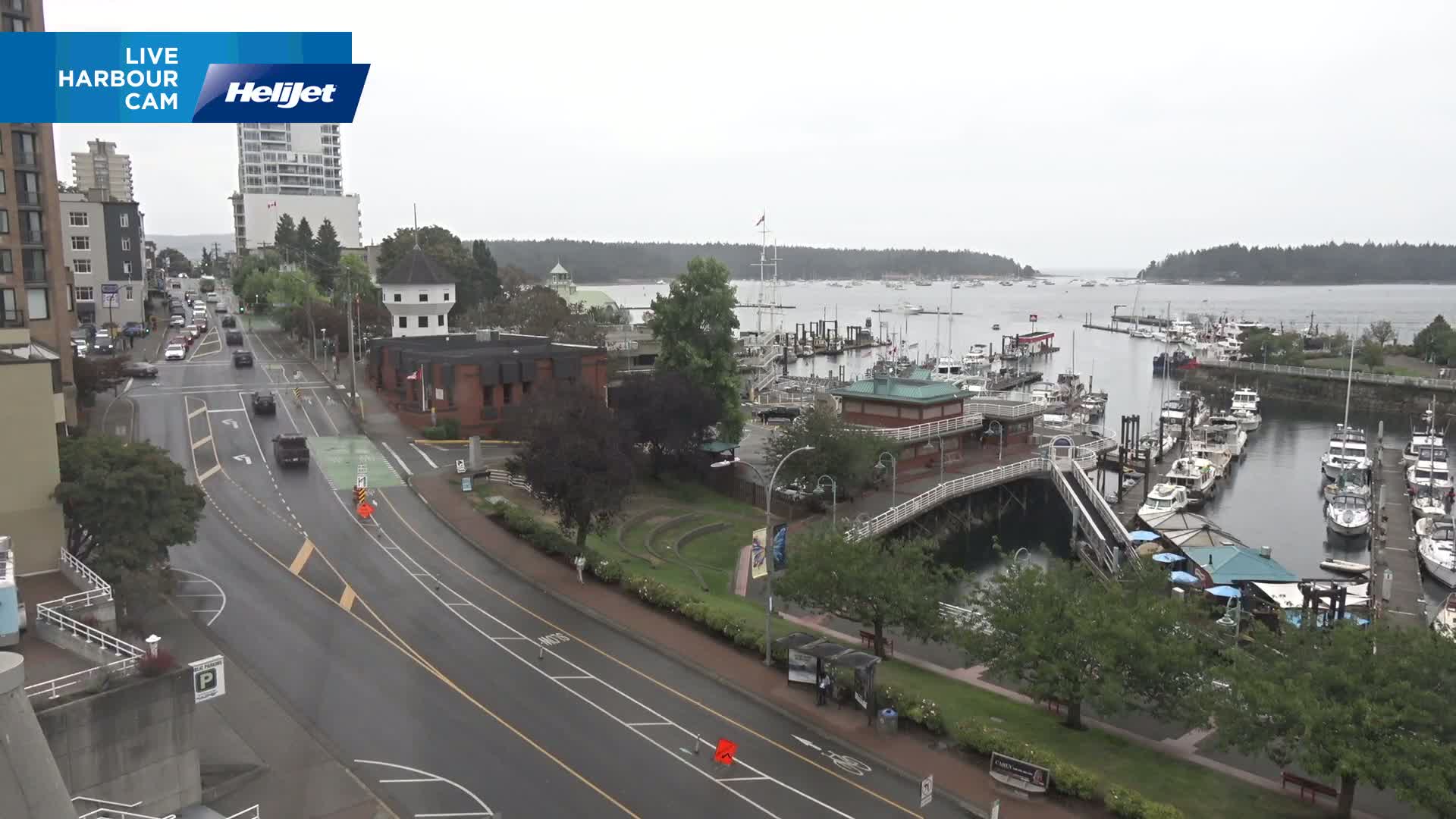 Nanamio City & Nanaimo Harbour Live Cam - Nanaimo, Nanaimo Regional, British Columbia, Canada
