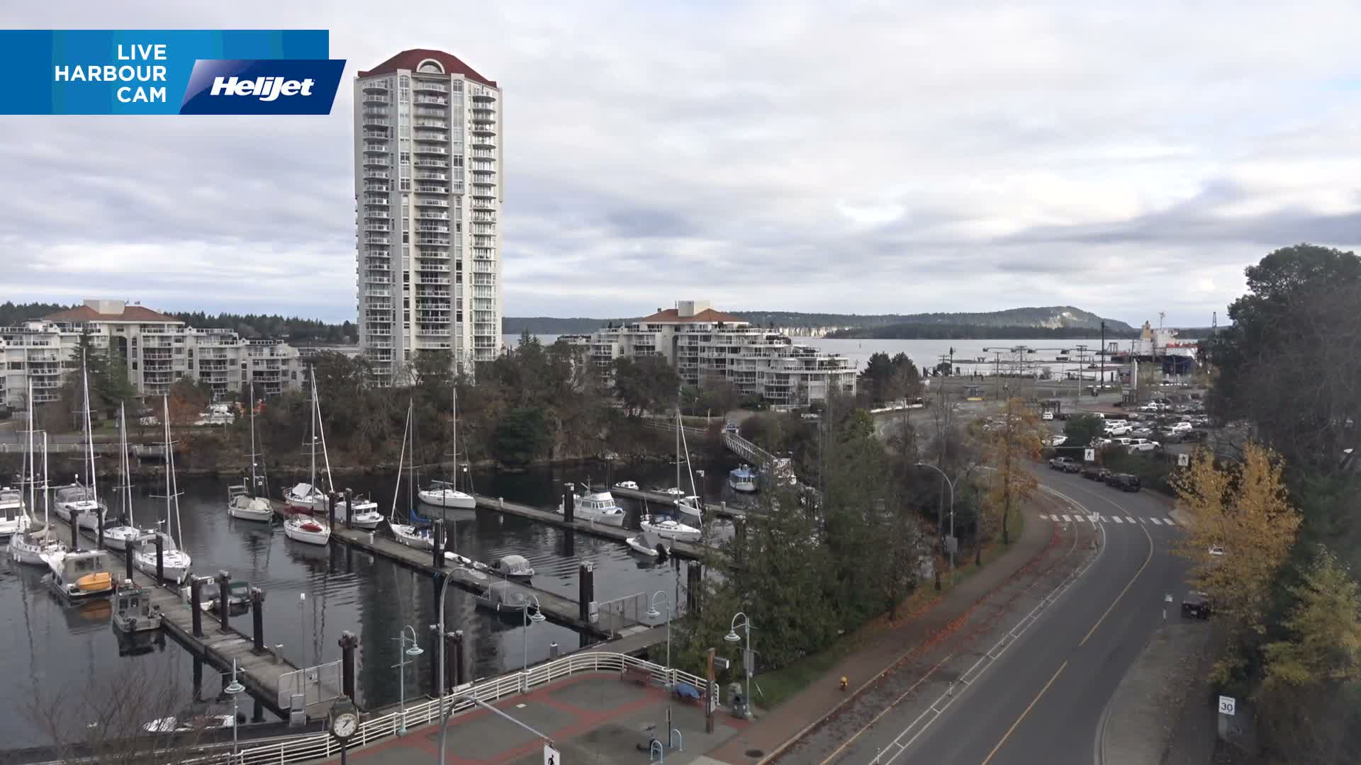 Nanamio City & Nanaimo Harbour Live Cam - Nanaimo, Nanaimo Regional, British Columbia, Canada