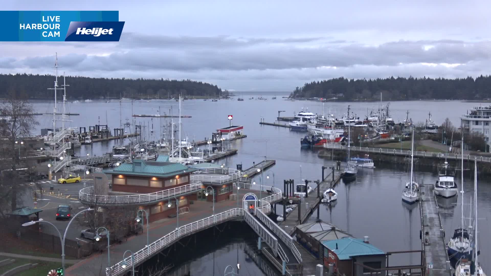 Nanamio City & Nanaimo Harbour Live Cam - Nanaimo, Nanaimo Regional, British Columbia, Canada