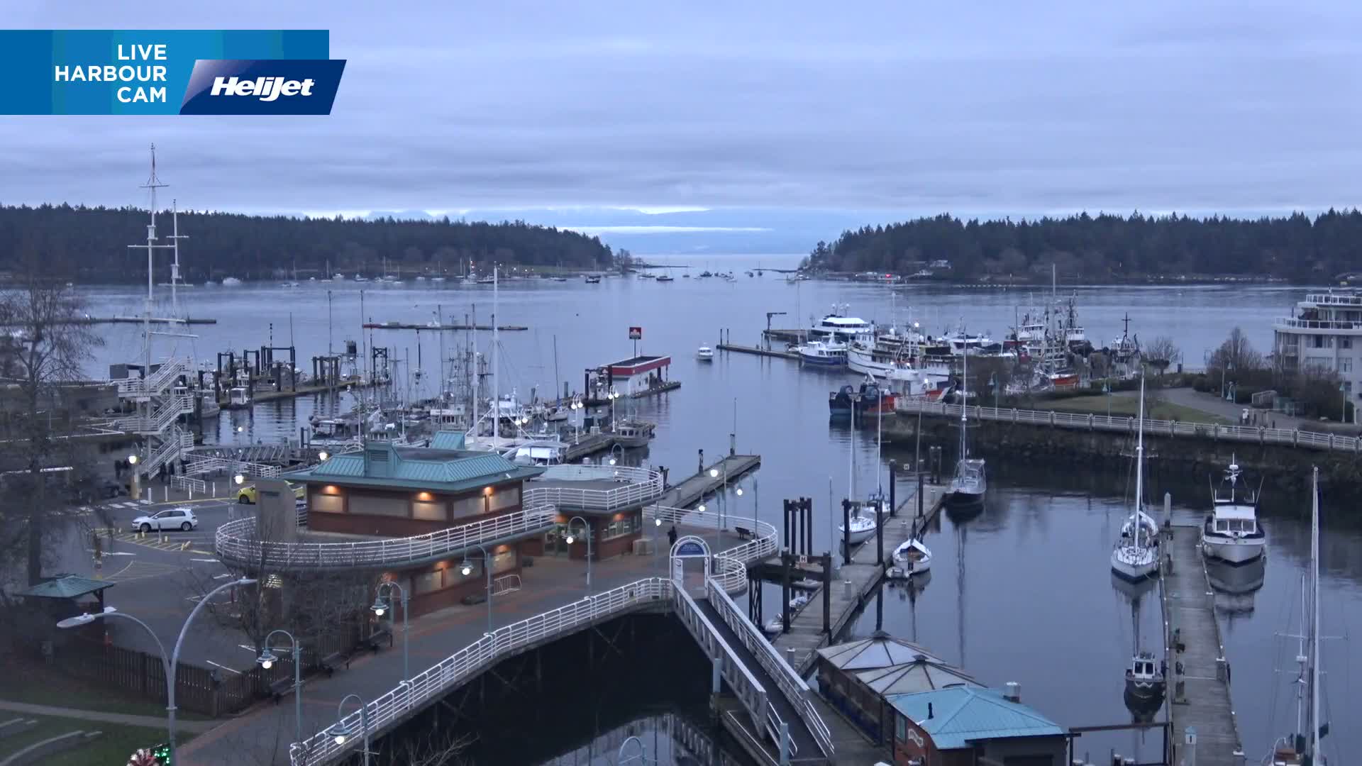 Nanamio City & Nanaimo Harbour Live Cam - Nanaimo, Nanaimo Regional, British Columbia, Canada