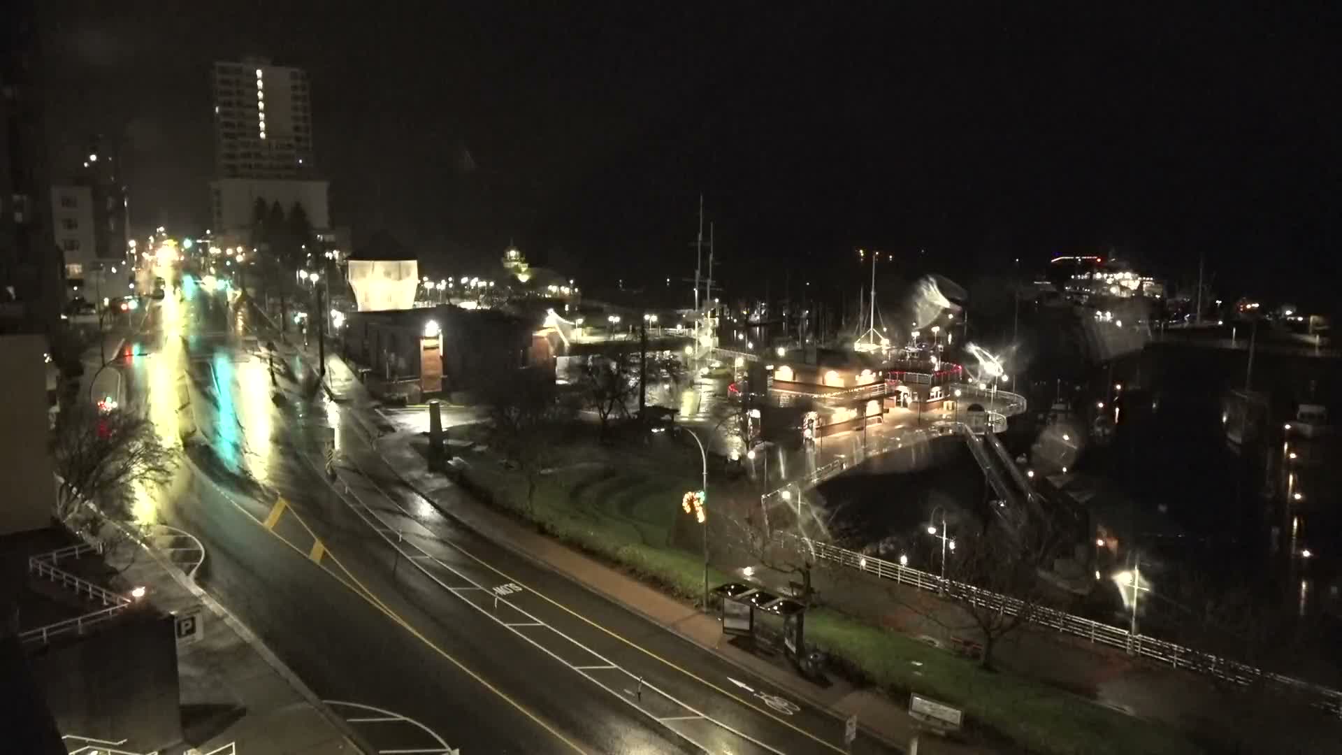 Nanamio City & Nanaimo Harbour Live Cam - Nanaimo, Nanaimo Regional, British Columbia, Canada