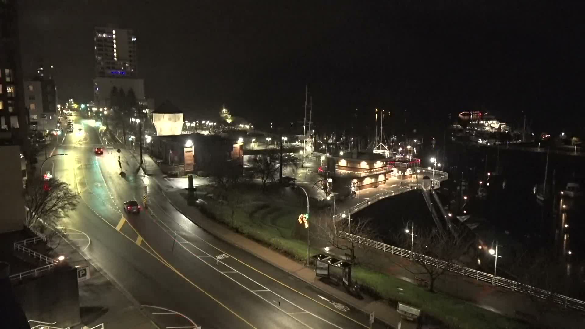 Nanamio City & Nanaimo Harbour Live Cam - Nanaimo, Nanaimo Regional, British Columbia, Canada