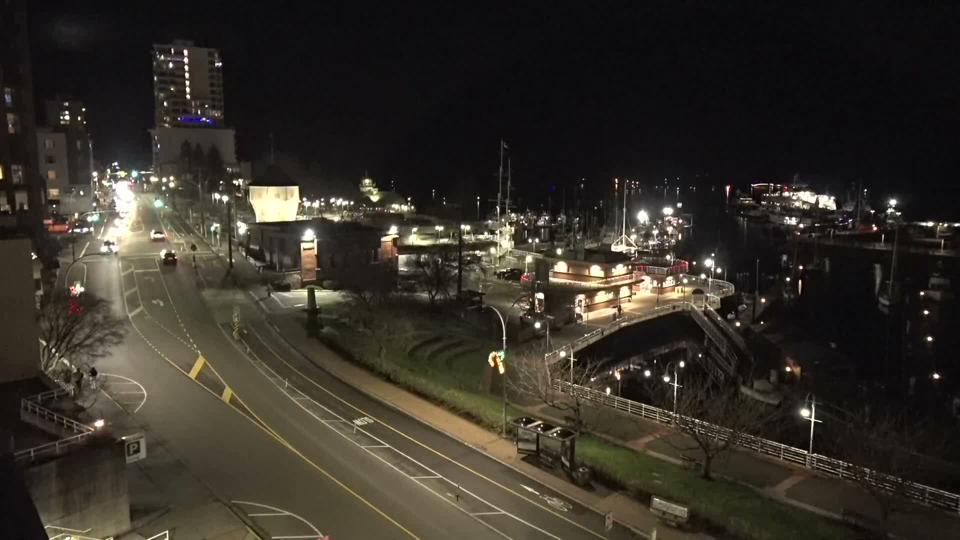 Nanamio City & Nanaimo Harbour Live Cam - Nanaimo, Nanaimo Regional, British Columbia, Canada