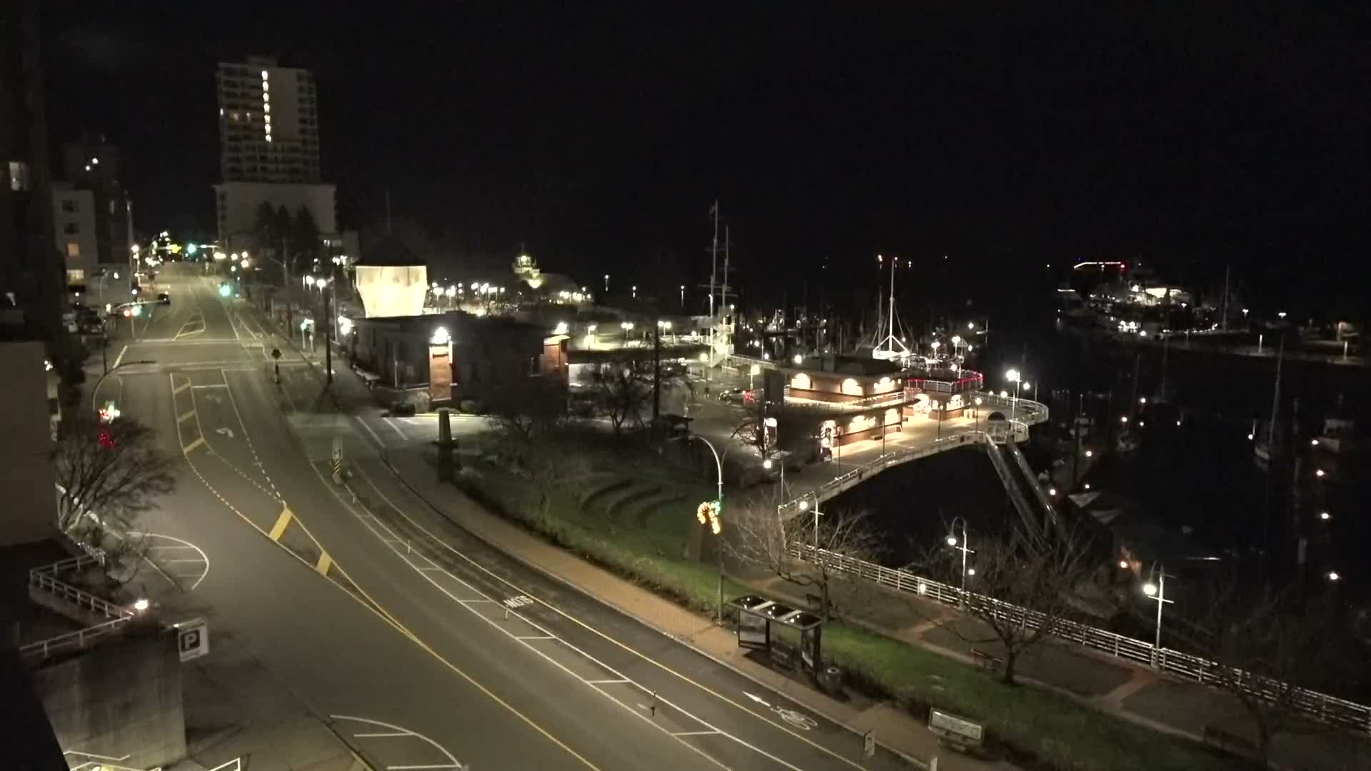 Nanamio City & Nanaimo Harbour Live Cam - Nanaimo, Nanaimo Regional, British Columbia, Canada